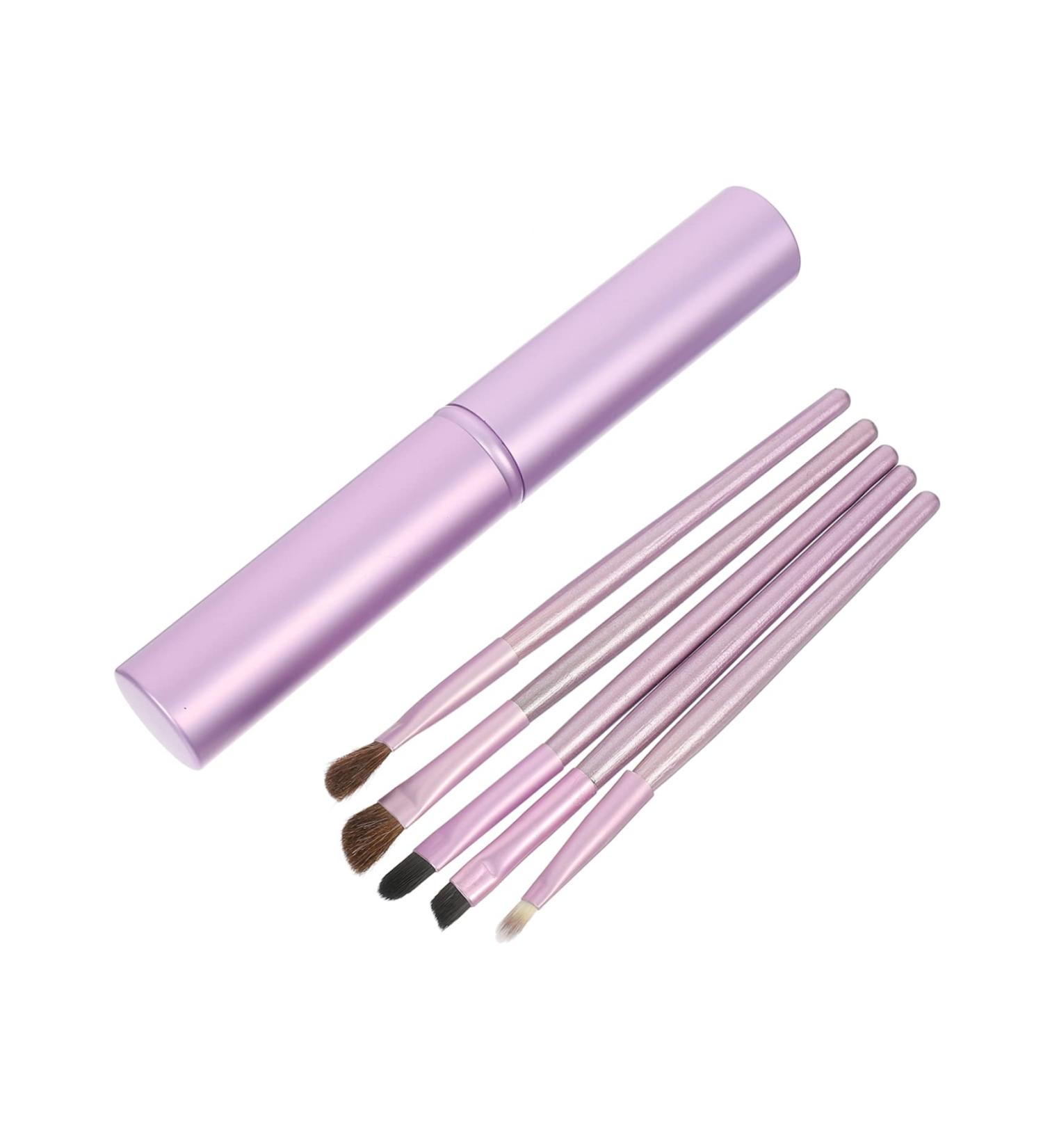 DOITOOL 5 Pcs Horsehair Eyeshadow Brush Flat Makeup Brush Flat Eyeshadow Brush Makeup Brush for Girls Tool - Buy Online on GoSupps.com