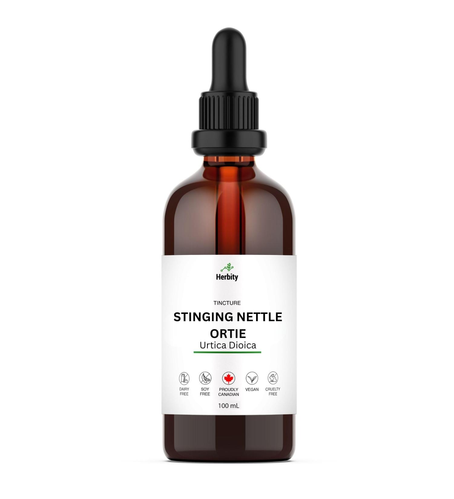 Stinging Nettle Root Herbal Tincture Liquid Extract Hand Crafted Natural Medicine Remedies Herb Formula Drops Non-GMO Vegan Gluten Free No Fillers (Urtica dioica) (100mL 3.4oz) 100 ml (Pack of 1) - Buy Online on GoSupps.com