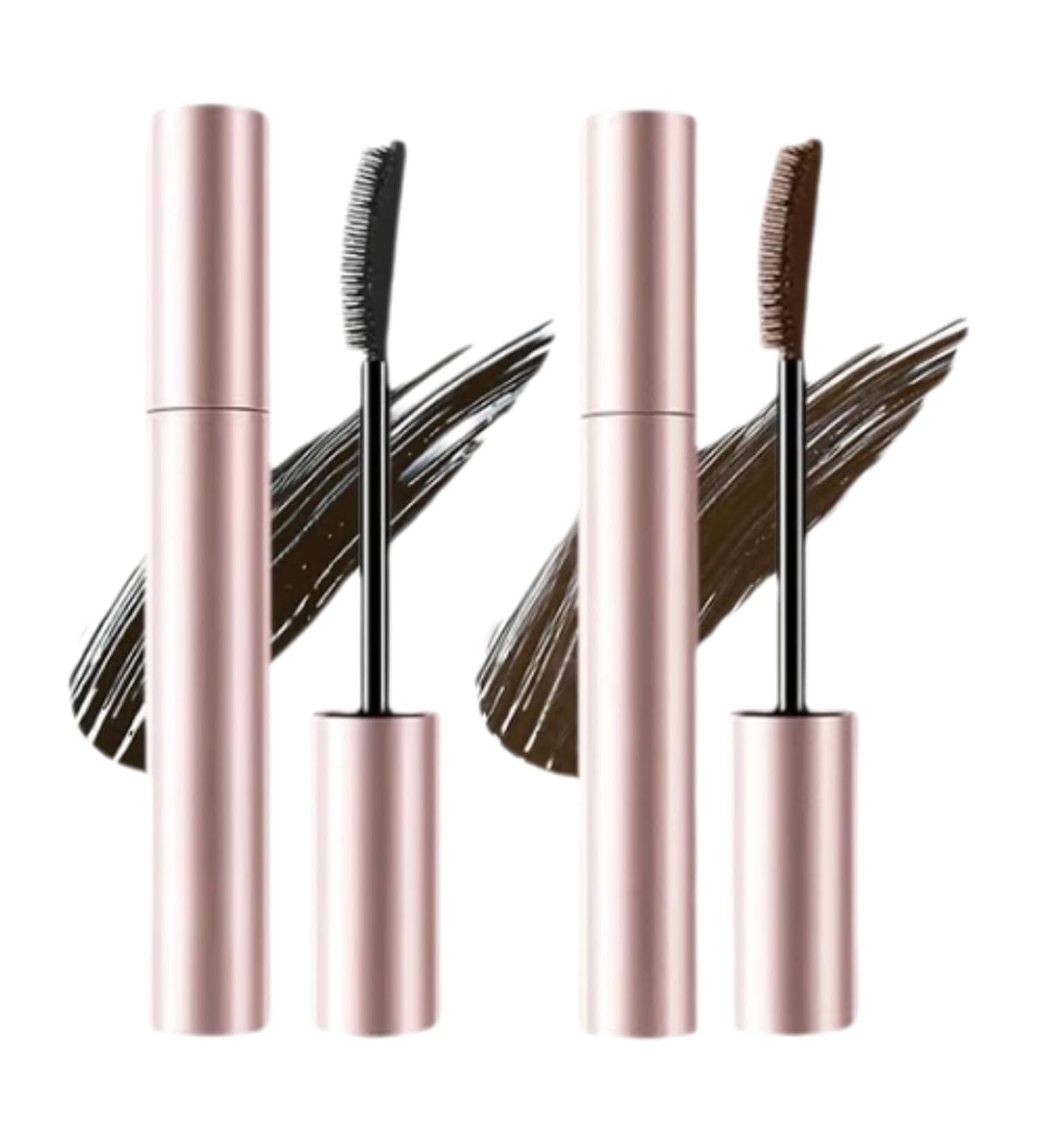 Mascara Duo Noir & Marron Mascara recourbant d finition naturelle waterproof et r sistant la transpiration longue tenue sans bavures id al pour le maquillage des cils - Buy Online on GoSupps.com