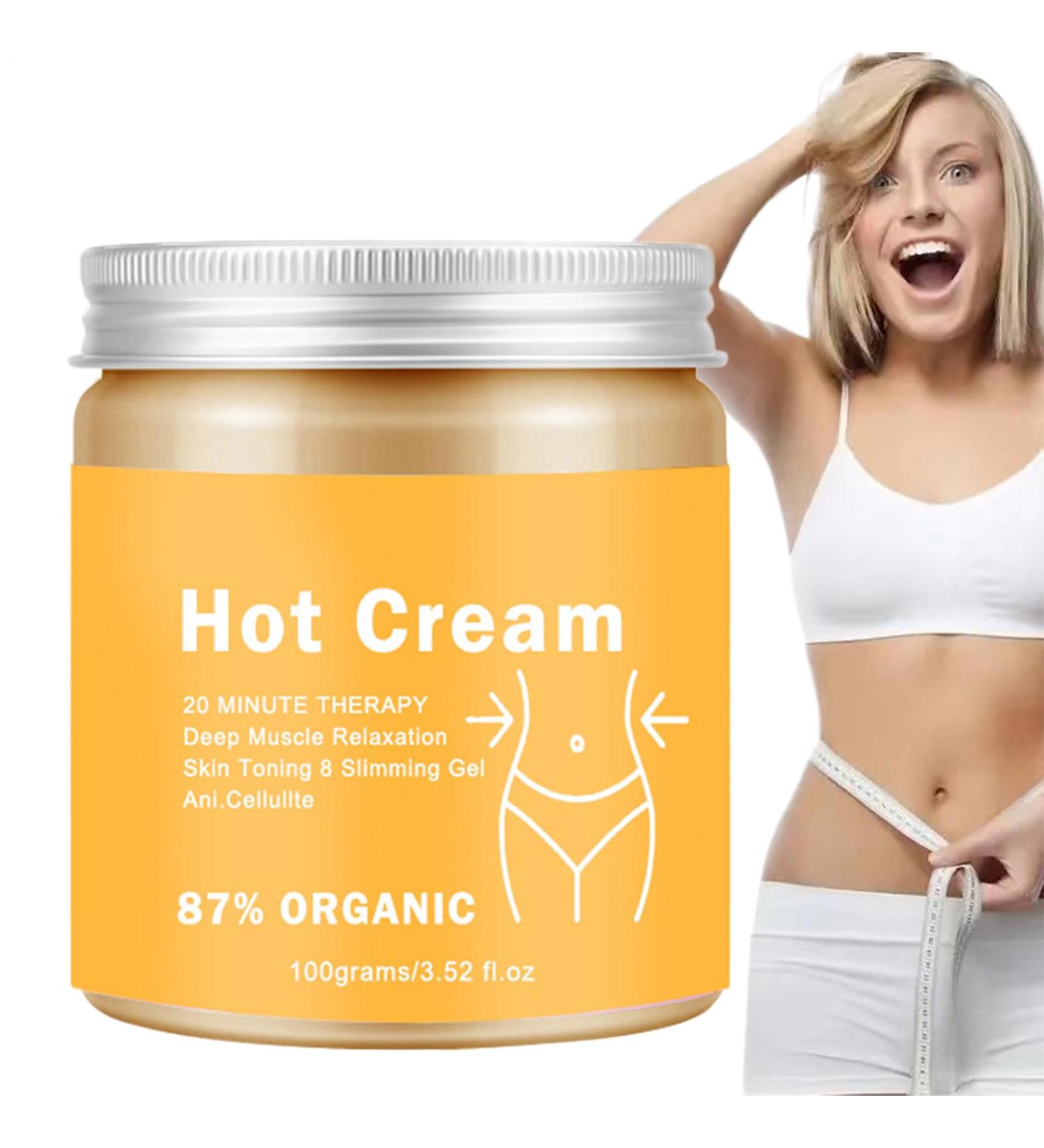 Cr me chaude amincissante - Cr me 250 g | Perte de poids Creaam Belly Fat Burner | Cr me raffermissante et chauffante pour les cuisses la taille les bras | Gel de massage pour fa onner et tonifier - Buy Online on GoSupps.com