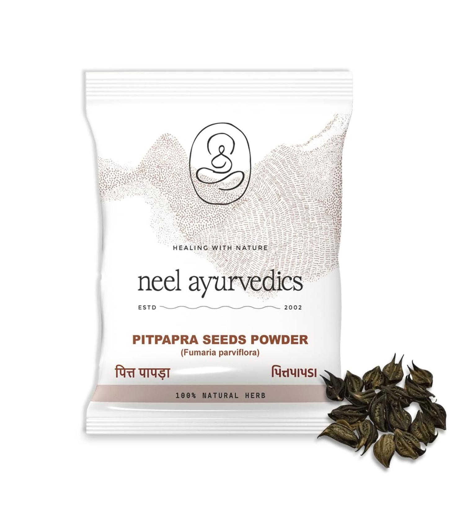  Neel Ayurvedics Neel Ayurvedics Pitt Papada | Pitpapra Seeds Powder - 300 GM - Buy Online on GoSupps.com