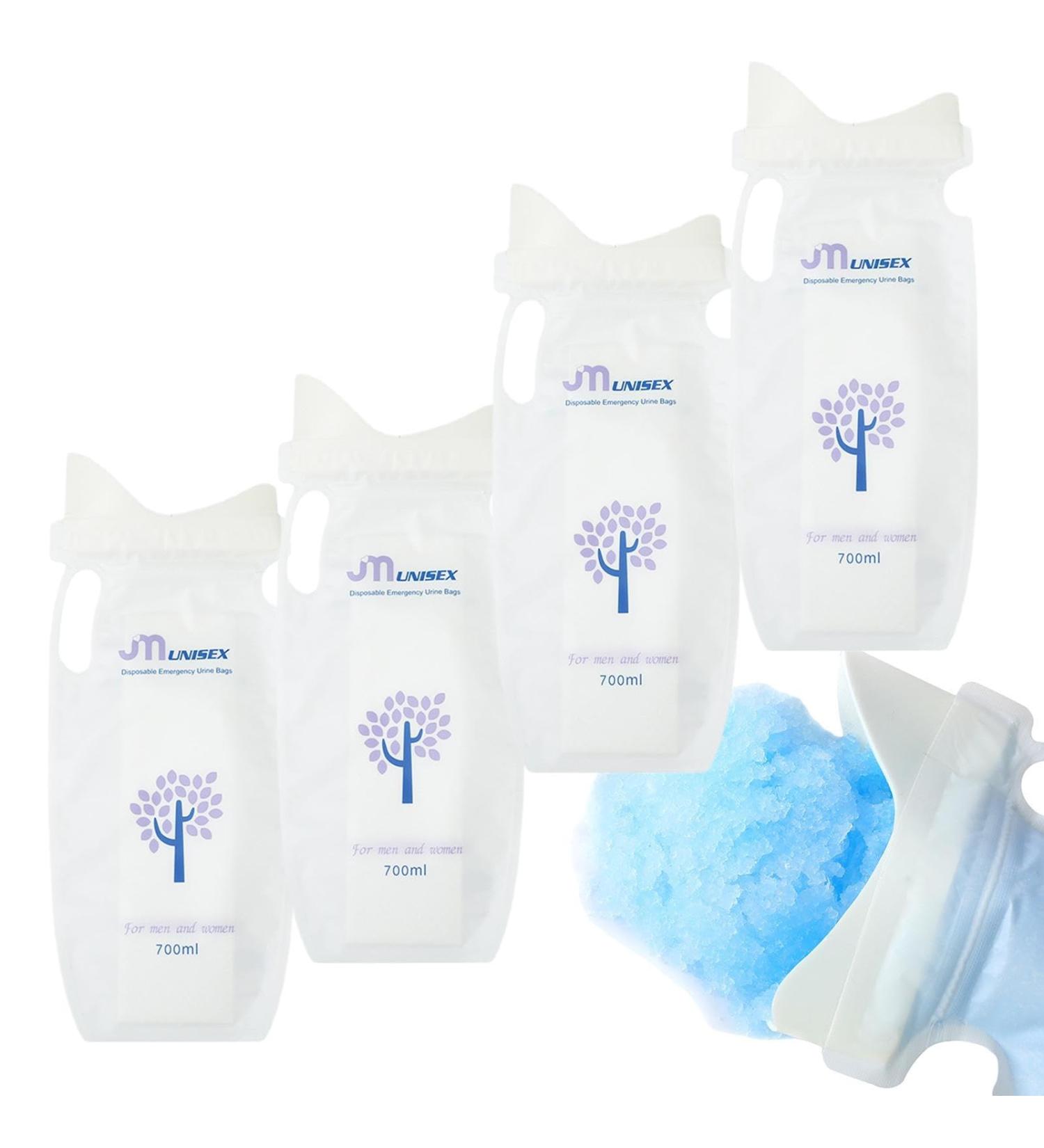 WOBBLO Travel Urinal Bags | Portable Urinal Bags Unisex Urinal Bag | Must Have Travel Bag for Men Women Kids Patients Pregnant  - Buy Online on GoSupps.com