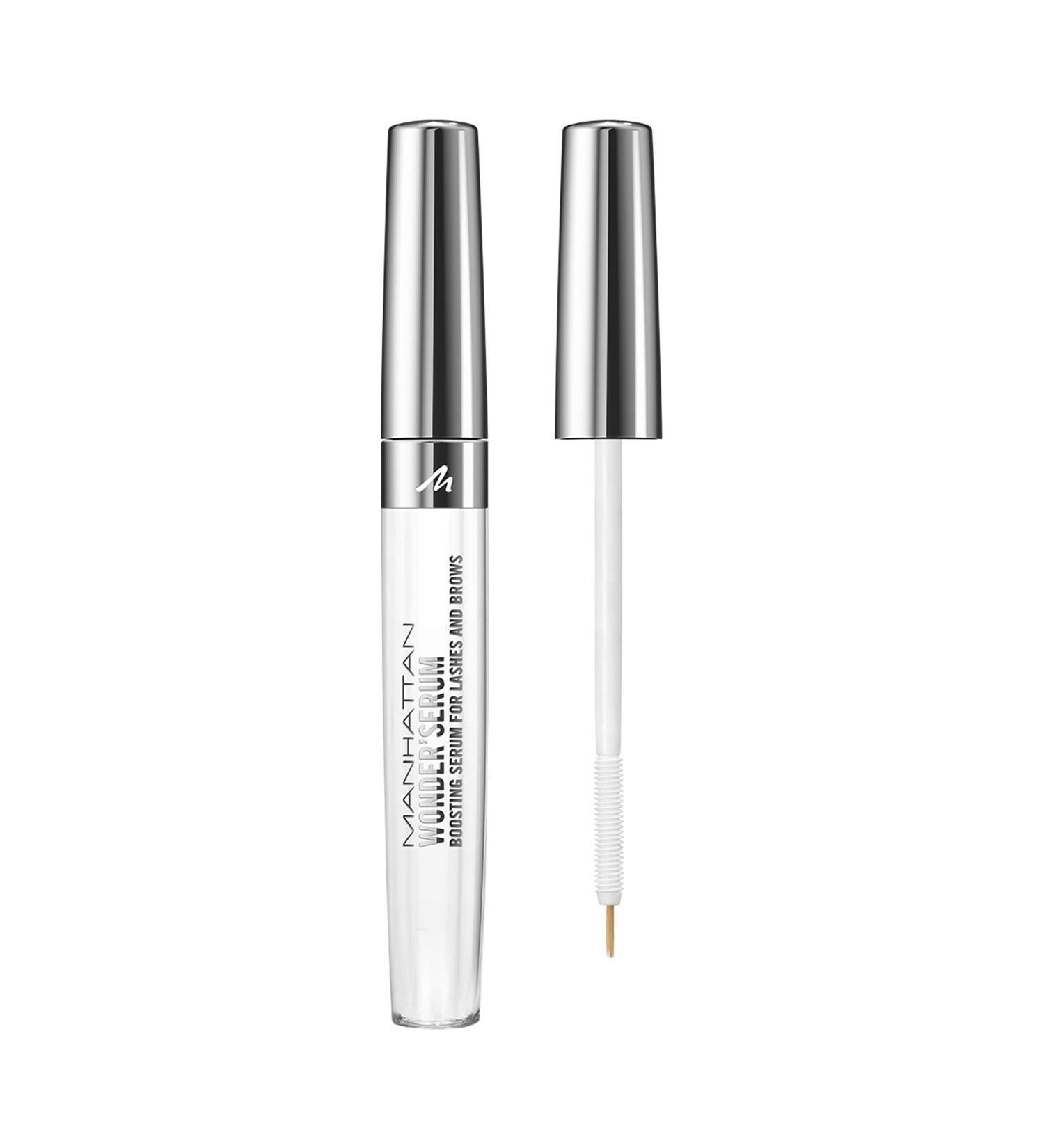 Manhattan Wonder Lash & Brow Serum - Nourishing Growth Serum for Longer Eyelashes & Eyebrows | 10.8 ml - Buy Internationally - Buy Online on GoSupps.com