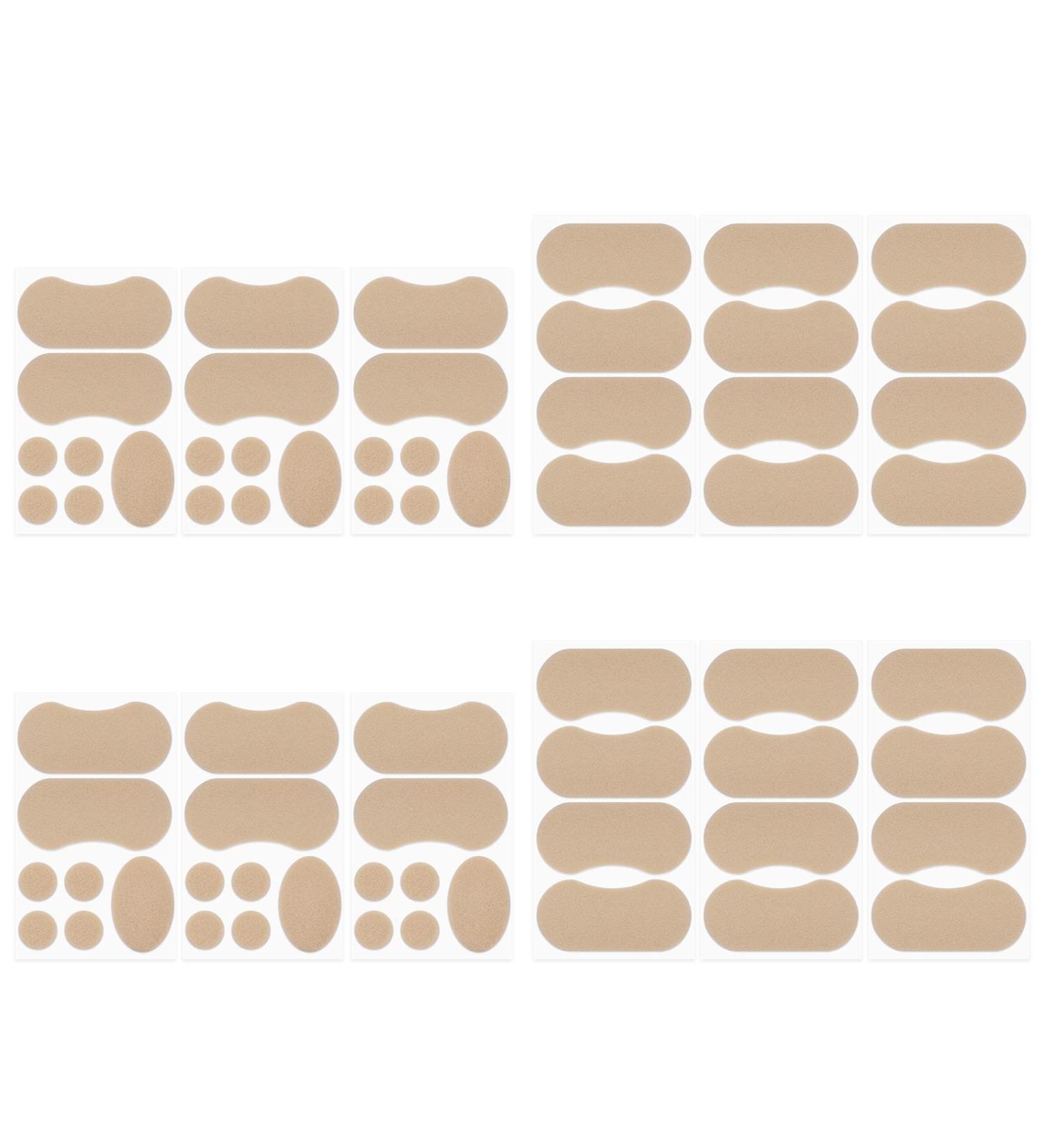 Sibba Moleskin Tape Foot Care Patches - 8 Sheets of Adhesive Foam Blister Pads for Men and Women - Waterproof Shoe Heel Inserts Protectors - Buy Online on GoSupps.com
