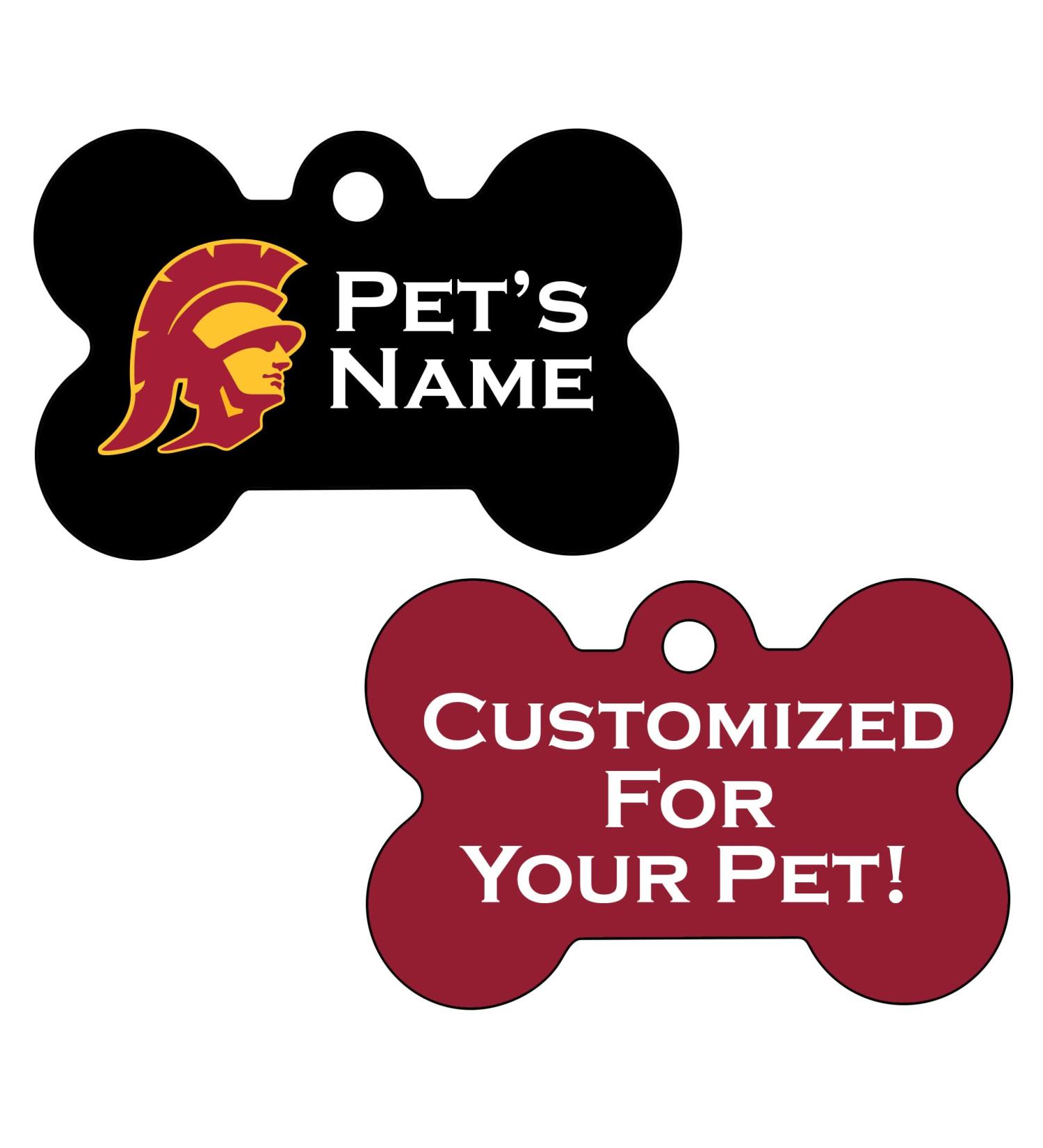 USC Trojans Pet ID Dog Tag - Officially Licensed & Personalized - Buy Online on GoSupps.com