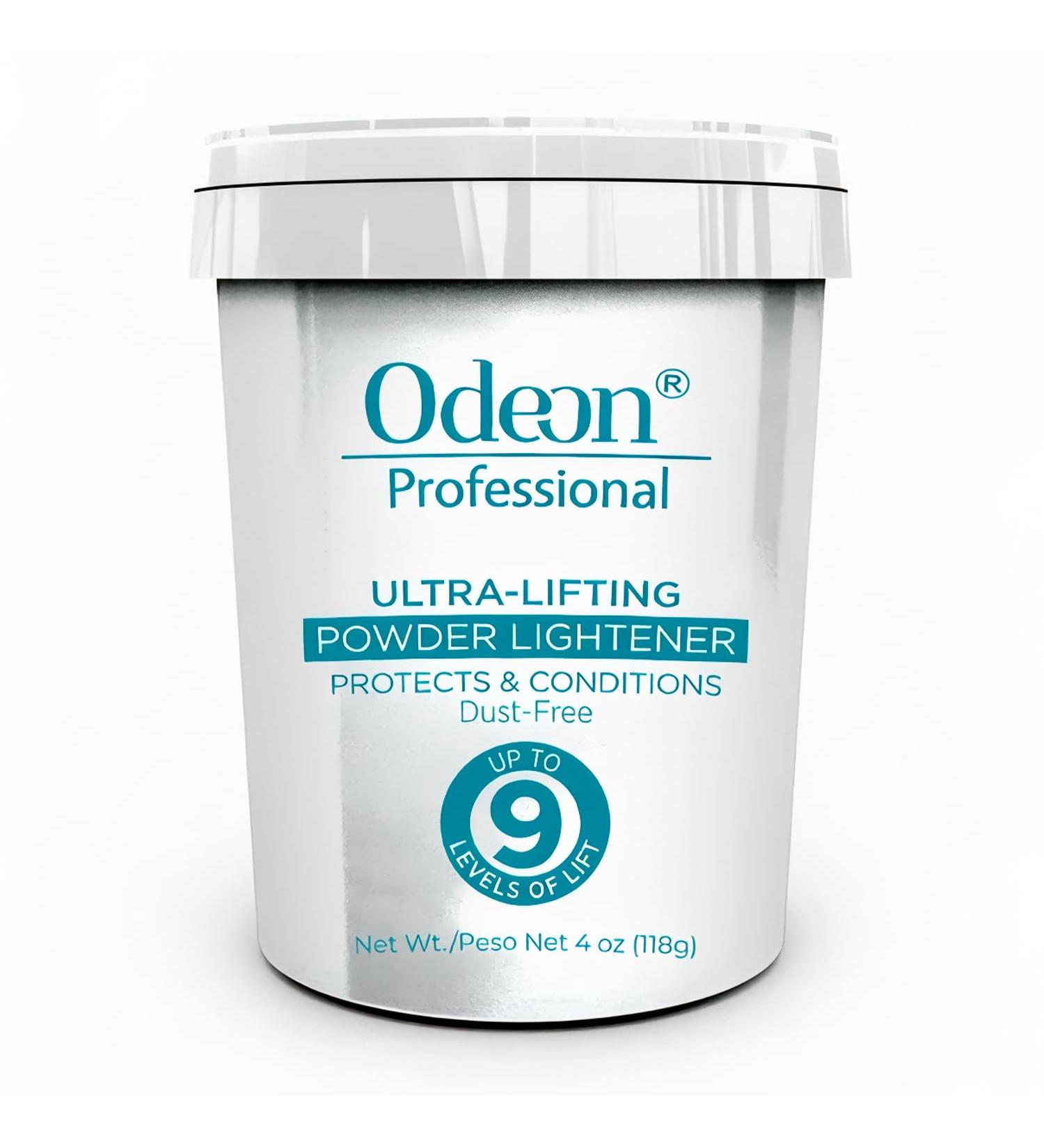 Odeon Professional Ultra-Lifting Powder Lightener | Hair Bleach Powder for Balayage & Highlights | 4oz - Up to 9 Levels - Buy Online on GoSupps.com