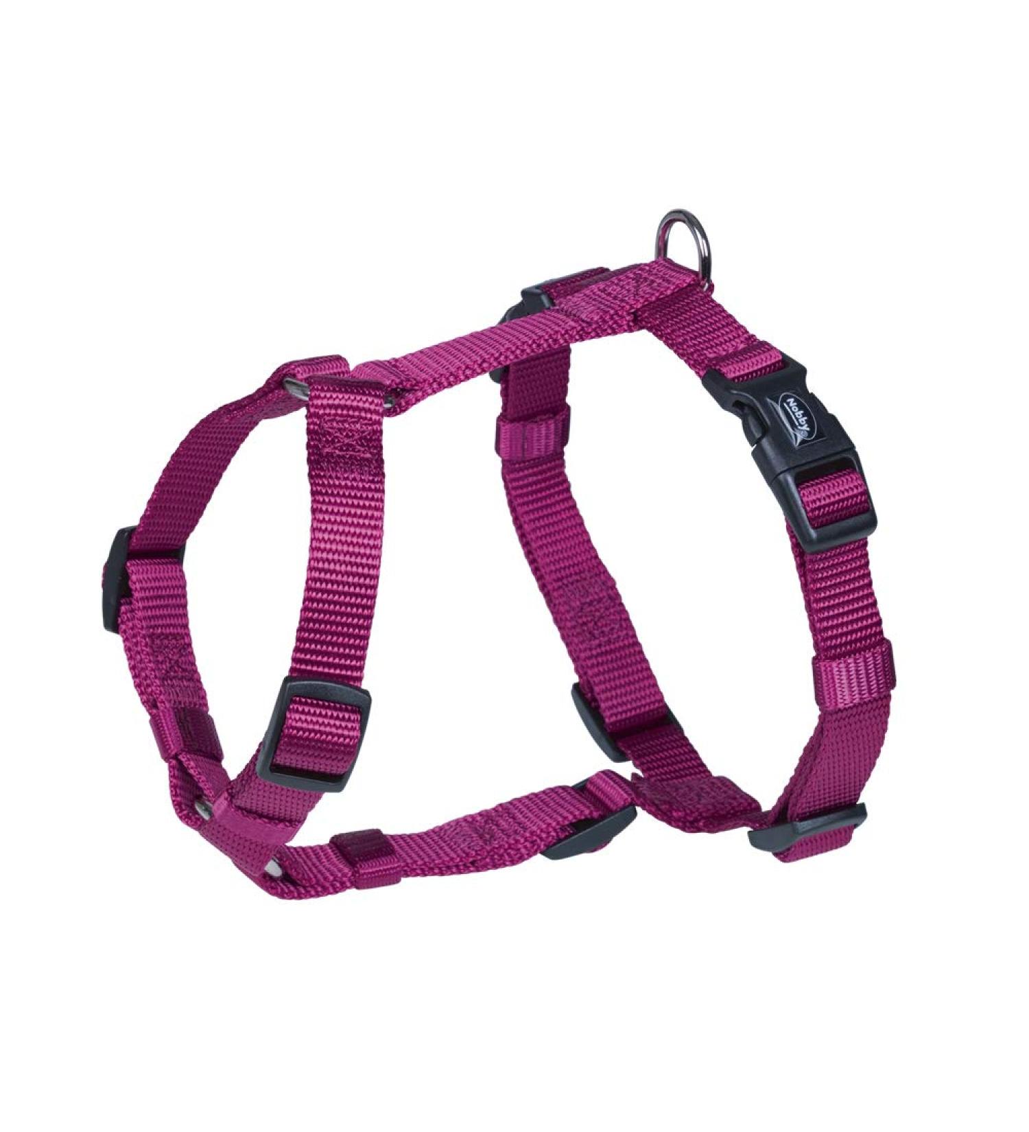 Nobby Harness Classic raspberry Chest: 50/70 cm Width: 20 mm 1 piece raspberry Length 50-70 cm Width 20 mm