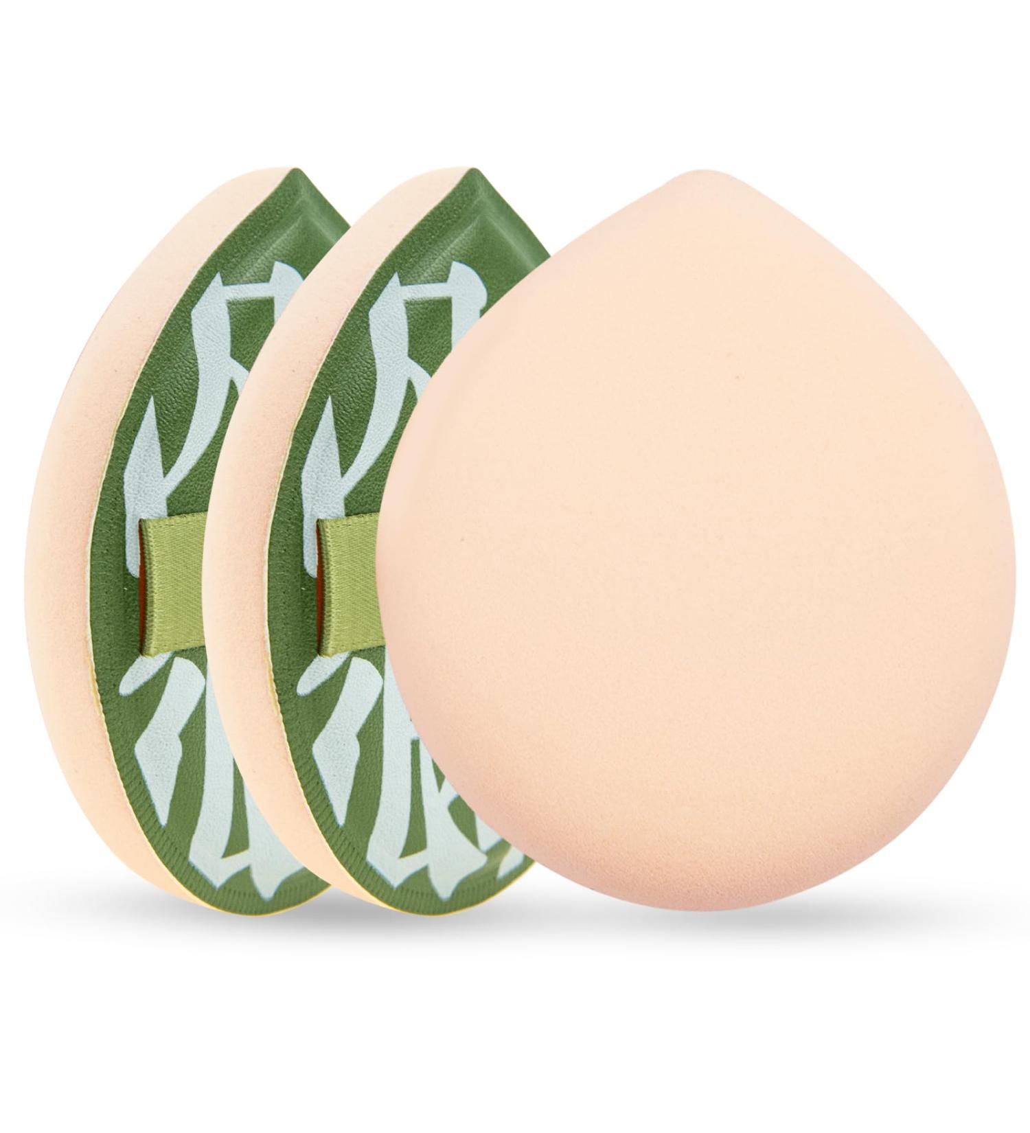 2PCS Large Makeup Sponge Reusable Soft Beauty Blenders Foundation Sponge Faster and Efficient Makeup in 3s Wet Dry Make Up Sponges for Cream Concealer Makeup & face sponges cleansing Large Droplet Shape - Buy Online on GoSupps.com