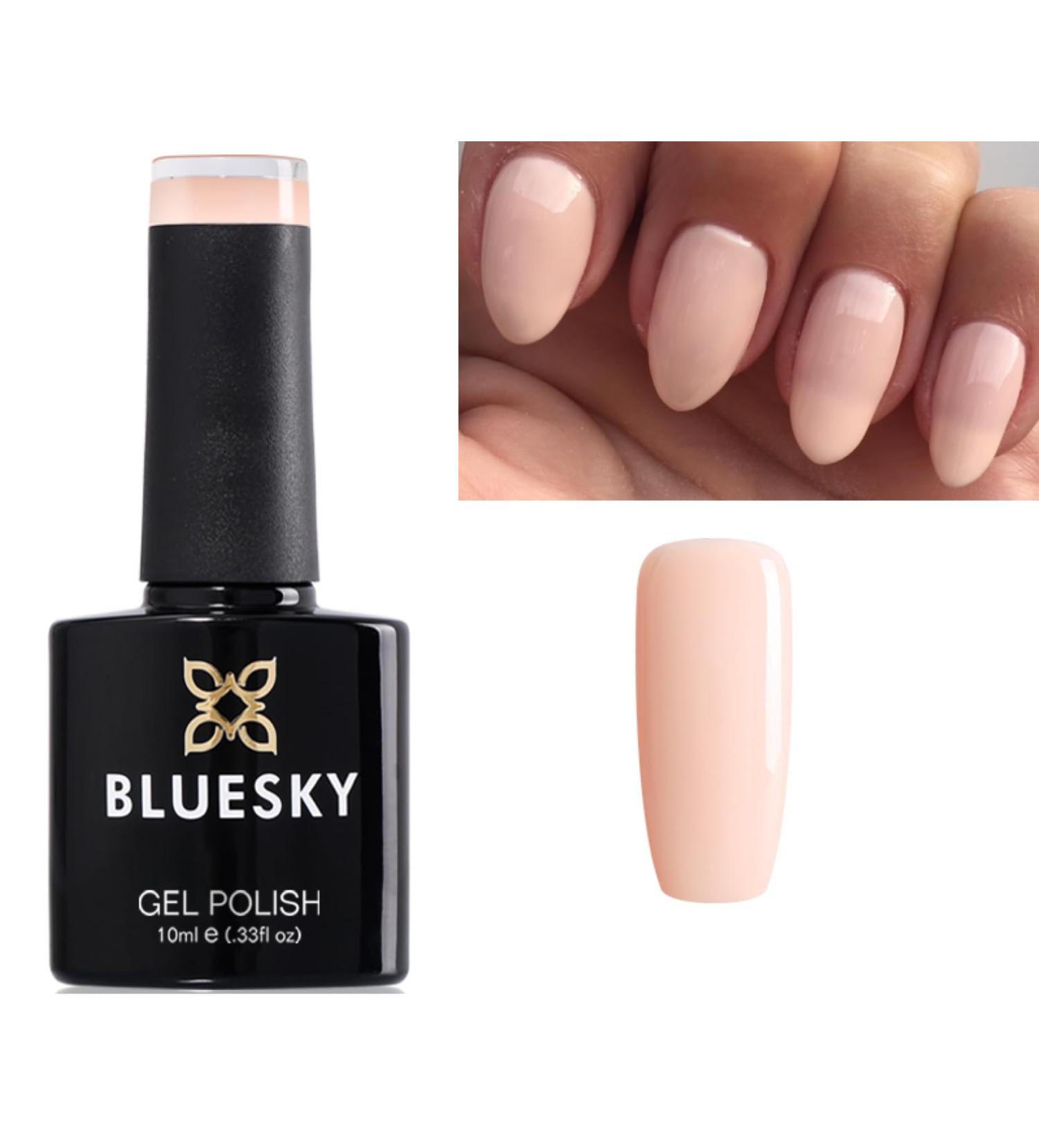 Bluesky Nail Gel Polish Pink Soft Pink Light Pink Nude Pink A55 UV LED Soak Off - Buy Online on GoSupps.com