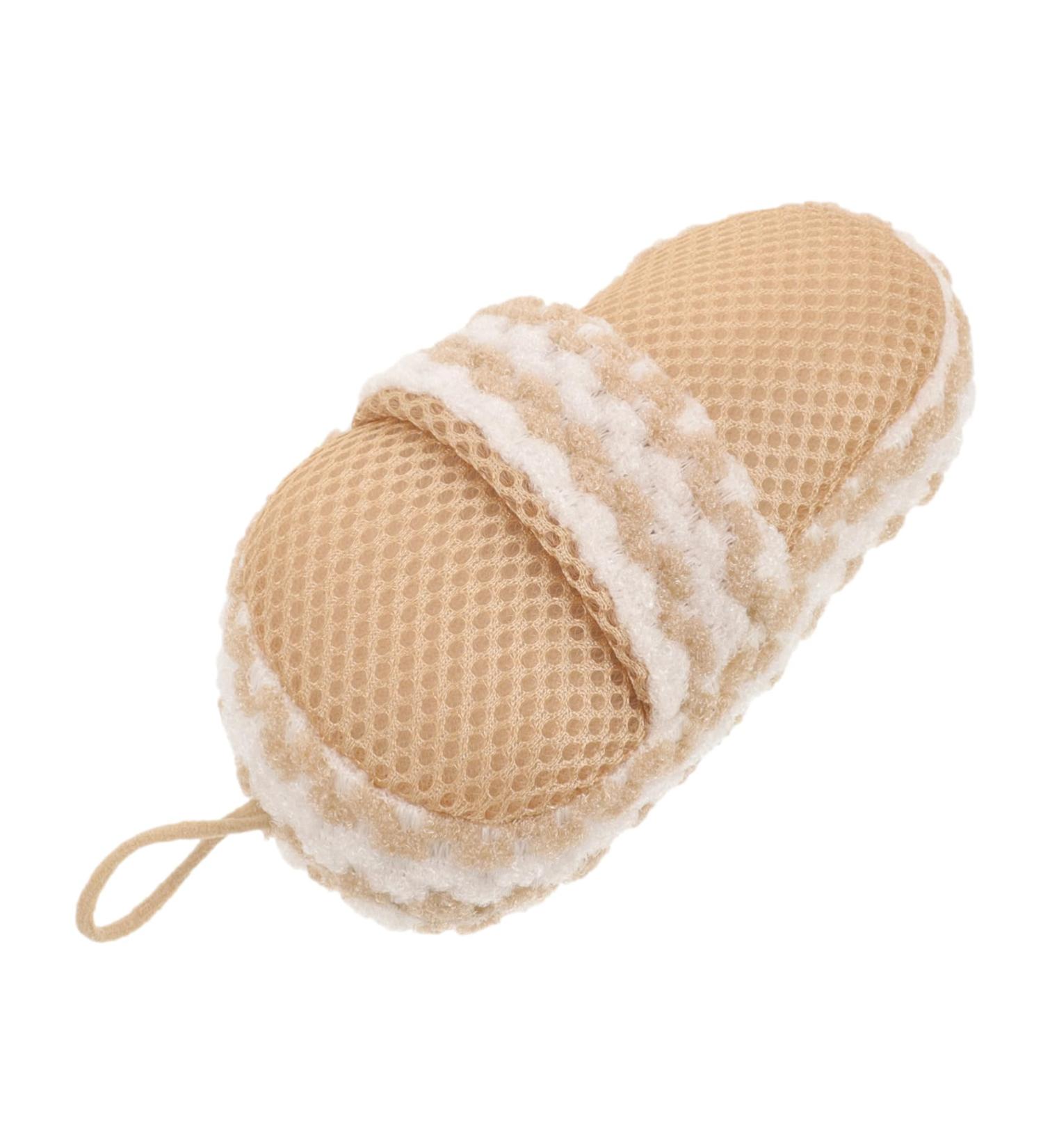 FRCOLOR Exfoliating Shower Scrubber - Bath & Body Wash Slippers | Cute Cleaning Tool for Adults | International Shipping Available - Buy Online on GoSupps.com