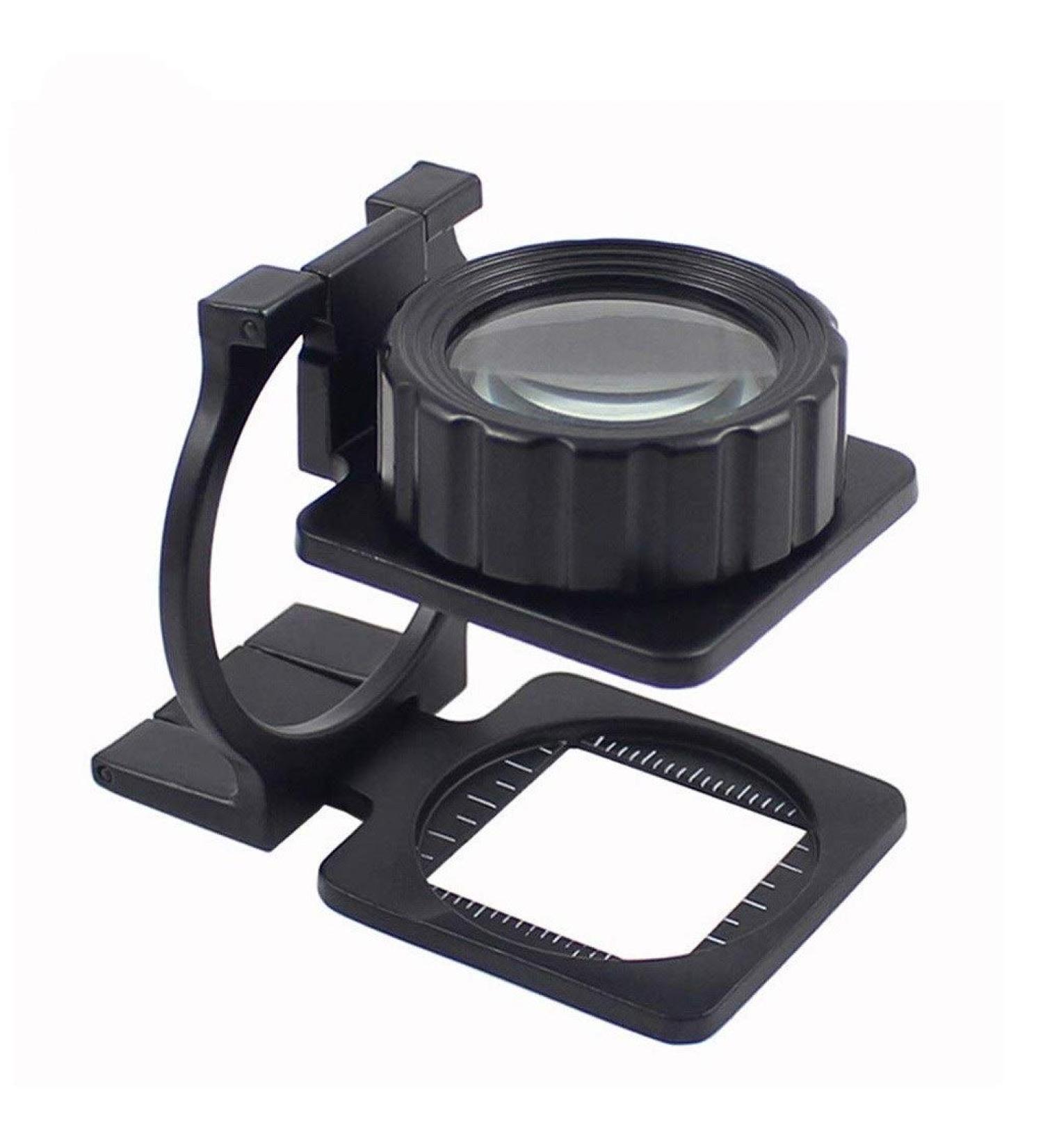 Light Handheld Folding Glass Loupe Magnifier with Stand Magnifying Tools for Reading Auspicious Clouds - Buy Online on GoSupps.com