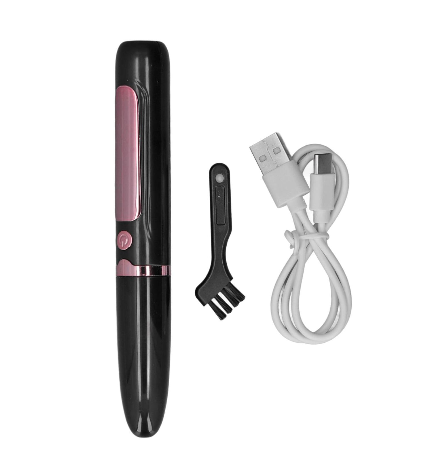 USB Rechargeable Heated Eyelash Curler Gentle and Effective Curling 4 Temperature Levels Portable with Safety Auto Power Off Compatible with Various Charging Devices - Buy Online on GoSupps.com