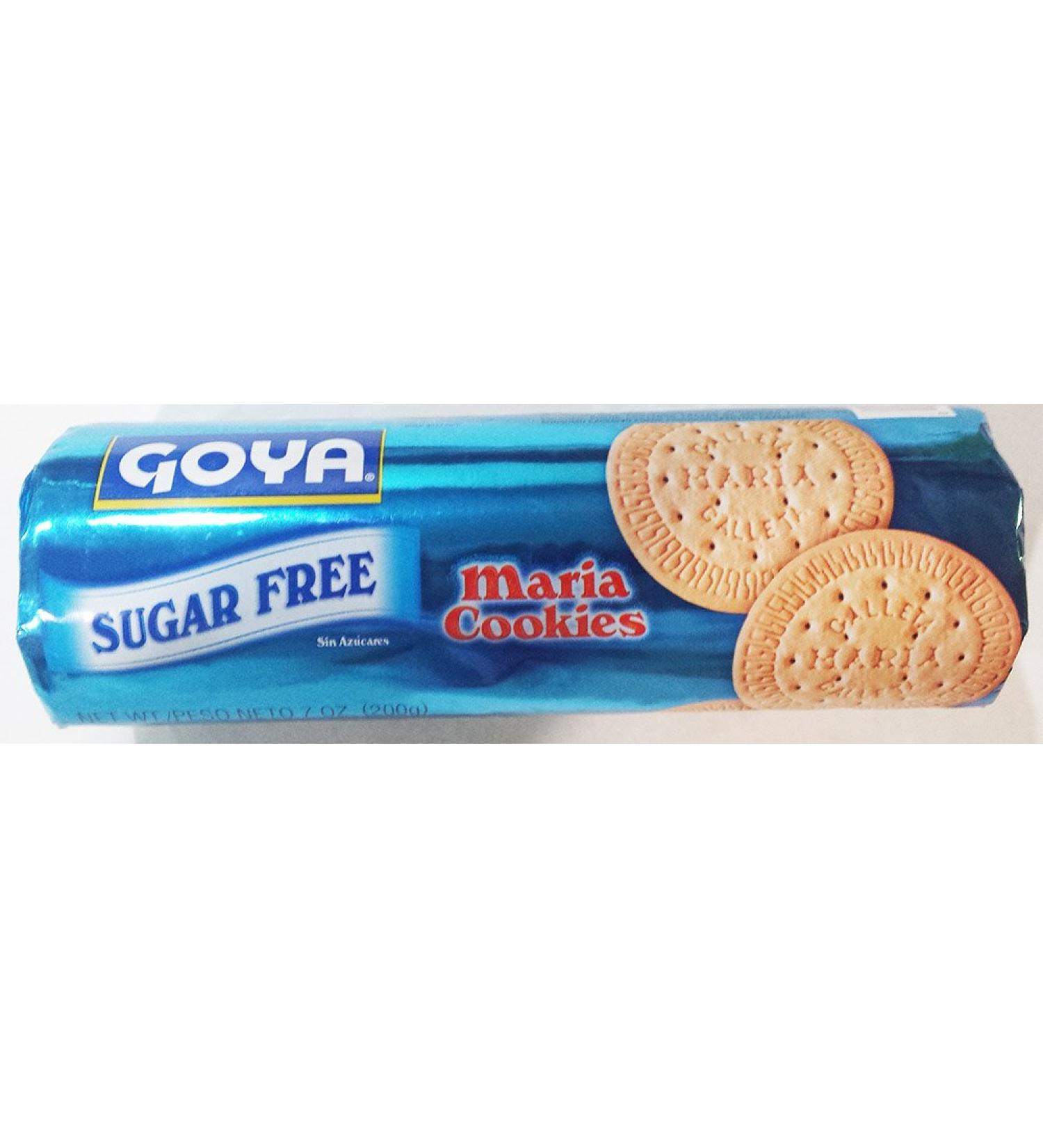 Goya Sugar Free Maria cookies. 7 oz. (Pack of 4)