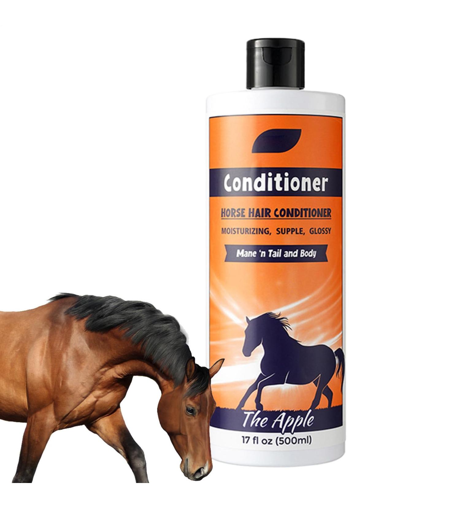 Opilroyn Mane and Ponytail Shampoo 500ml Moisturizing Cleanser and Conditioner to Soften Rough Hair and Improve Coat Health | Daily Essentials - Buy Online on GoSupps.com