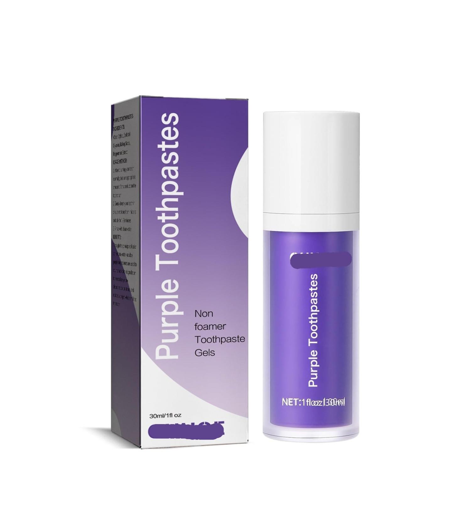 Advanced Teeth Whitening Toothpaste - Stain Removal Gum Care & Fresh Breath(3PCS) 1 Count (Pack of 1) - Buy Online on GoSupps.com