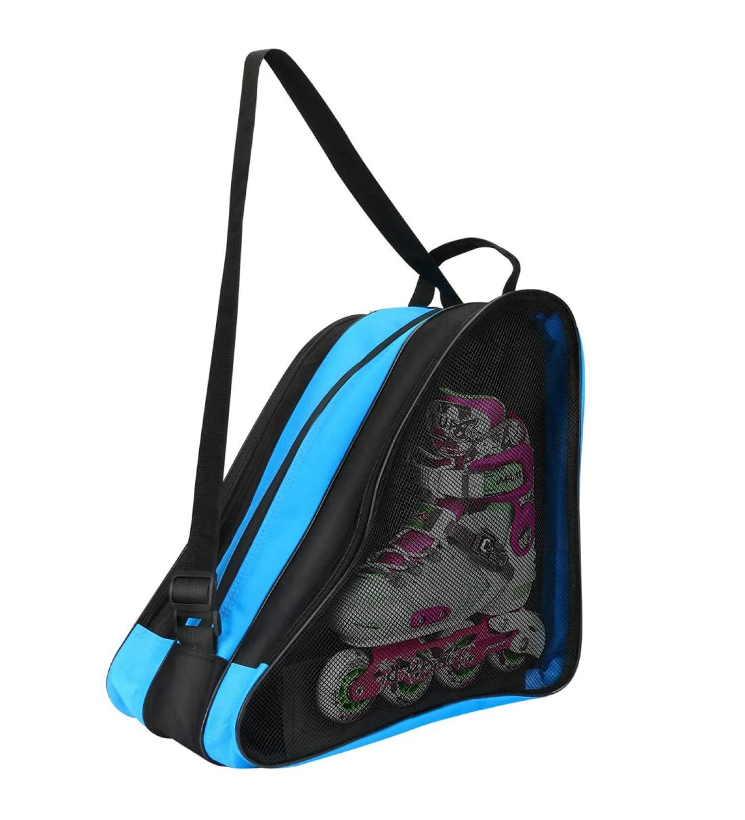 Buy Perfetsell Adult Roller Shoes Bag | Ice Skate Hockey & Ski Shoe Bag with Adjustable Carrier & Ice Cream Pocket - Perfect for Men & Women - Buy Online on GoSupps.com