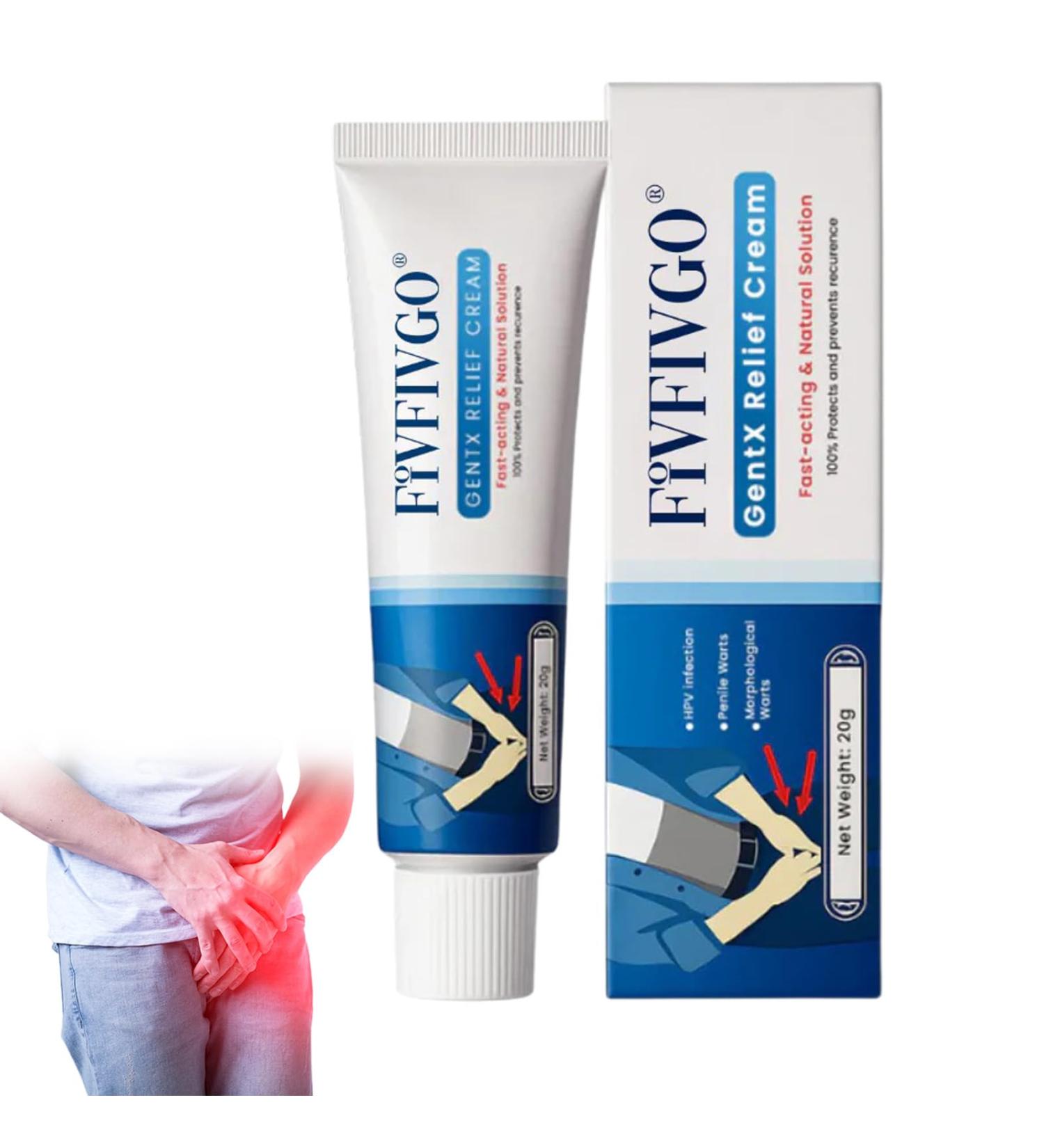 ATTDX Fivfivgo Relief Cream Men's GentX Relief Cream Soothing and moisturizing fast absorbing refreshing and non-greasy formula suitable for all skin types (1PC) - Buy Online on GoSupps.com