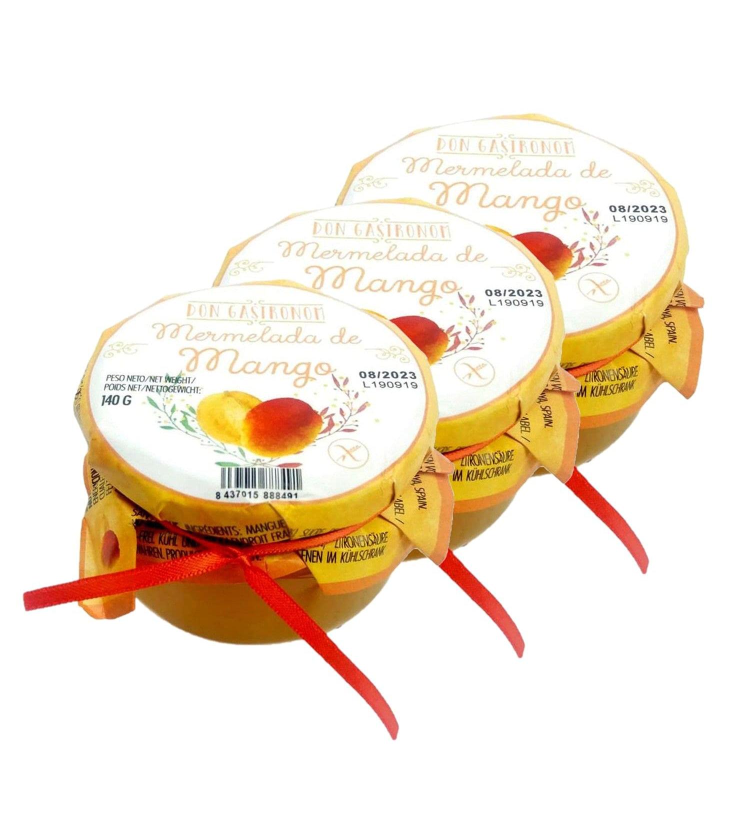 Don Gastronom Set of 3 Mango Jam 140 g Pot