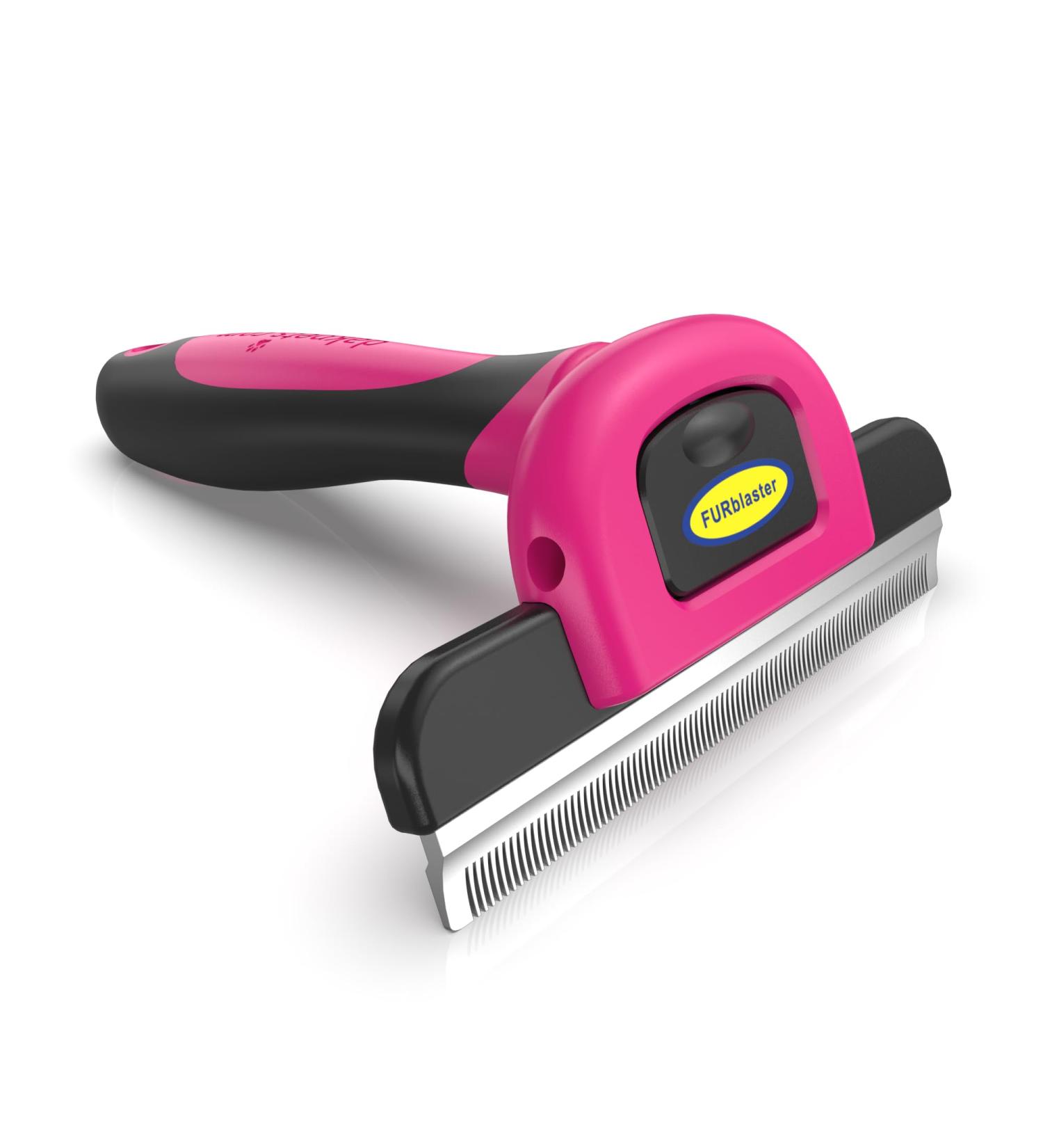 Dakpets Dog Brush | Professional Undercoat Brush for Dogs & Cats | Stainless Steel Long-Haired Pet Grooming Tool | Perfect for Pink-Loving Pet Owners - Buy Online on GoSupps.com