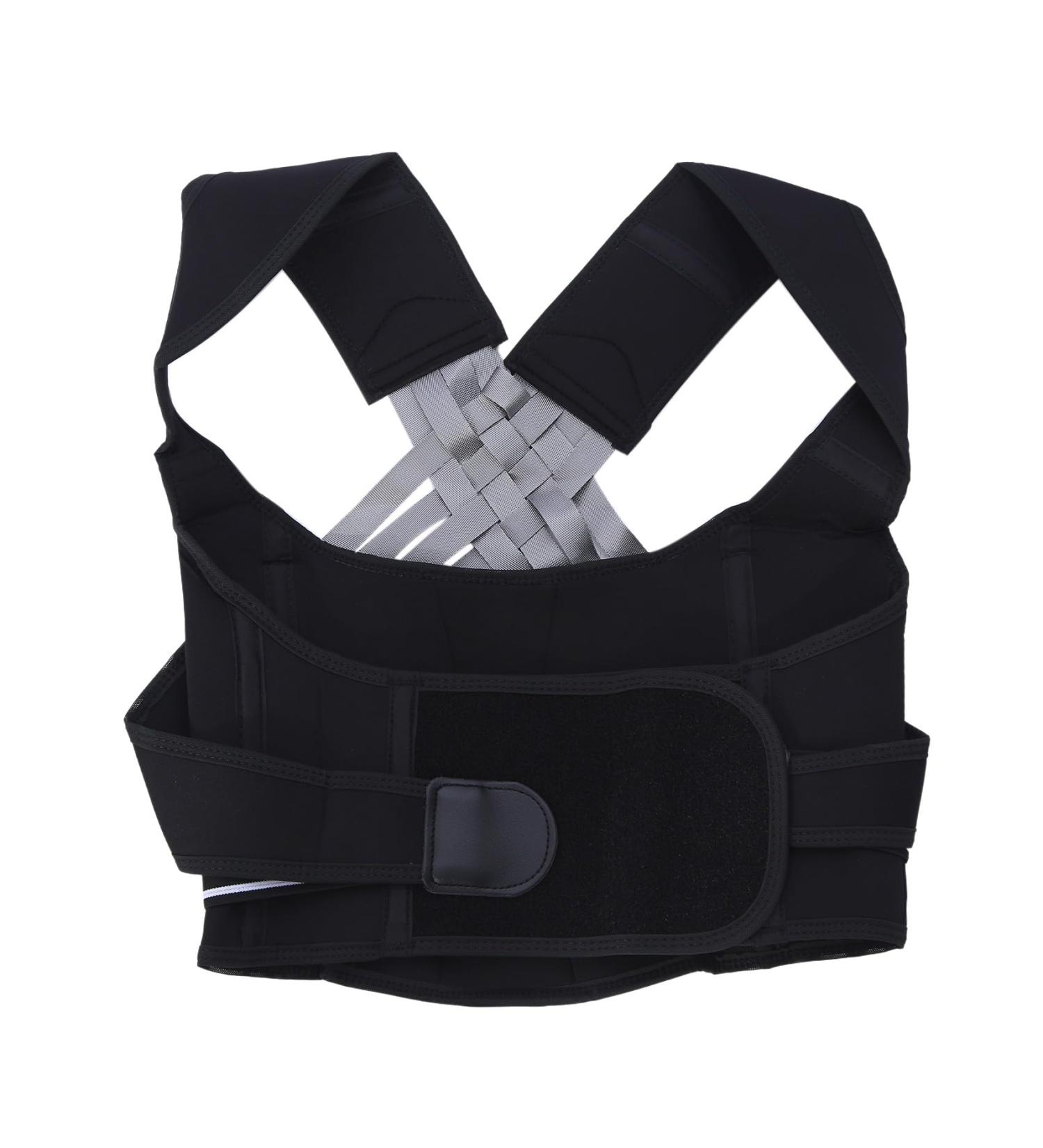 Dewedrt Corrective Band Adult Hunchback Correction Strap Women'S Back Support Open Shoulder Chest Straightening Straps L - Buy Online on GoSupps.com