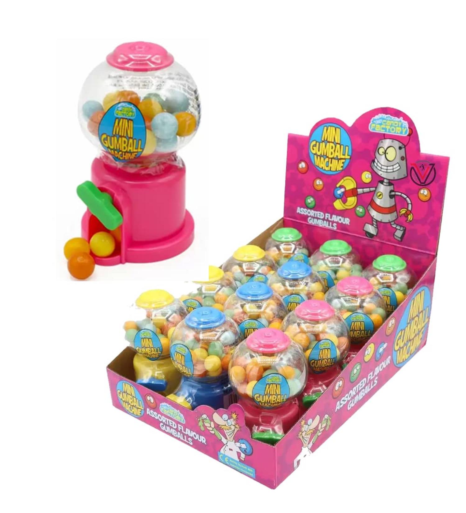 Crazy Candy Factory Mini Gumball Machine 35g | Pick Any Number of Packs - Buy Online on GoSupps.com