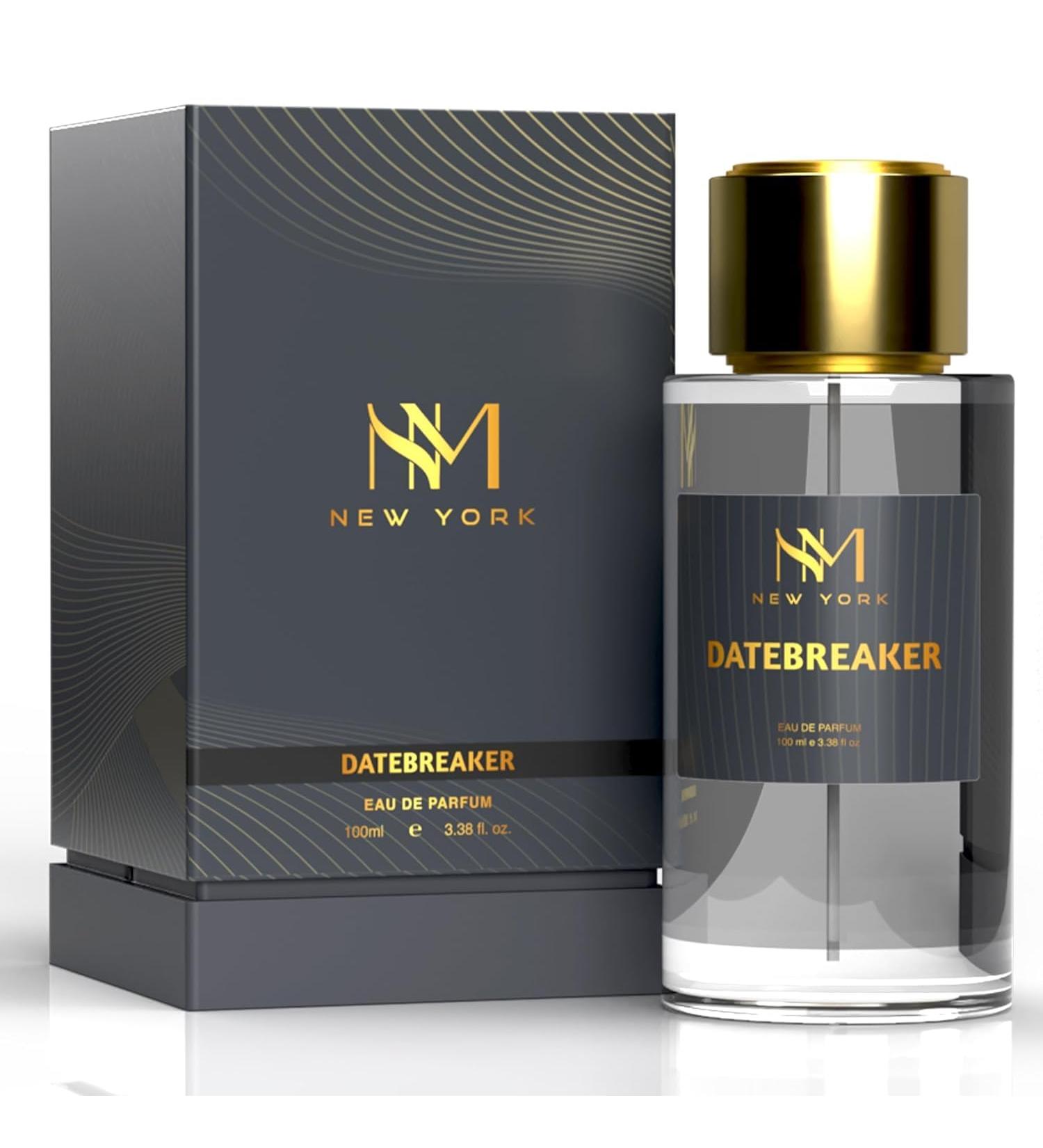 NOURISH MANTRA NM New York Datebreaker Luxury Perfume For Men | Premium Long Lasting Fragrance Spray | With Aromatic Blend of Citrus & Spice | Men Perfume | 100 ml - Buy Online on GoSupps.com