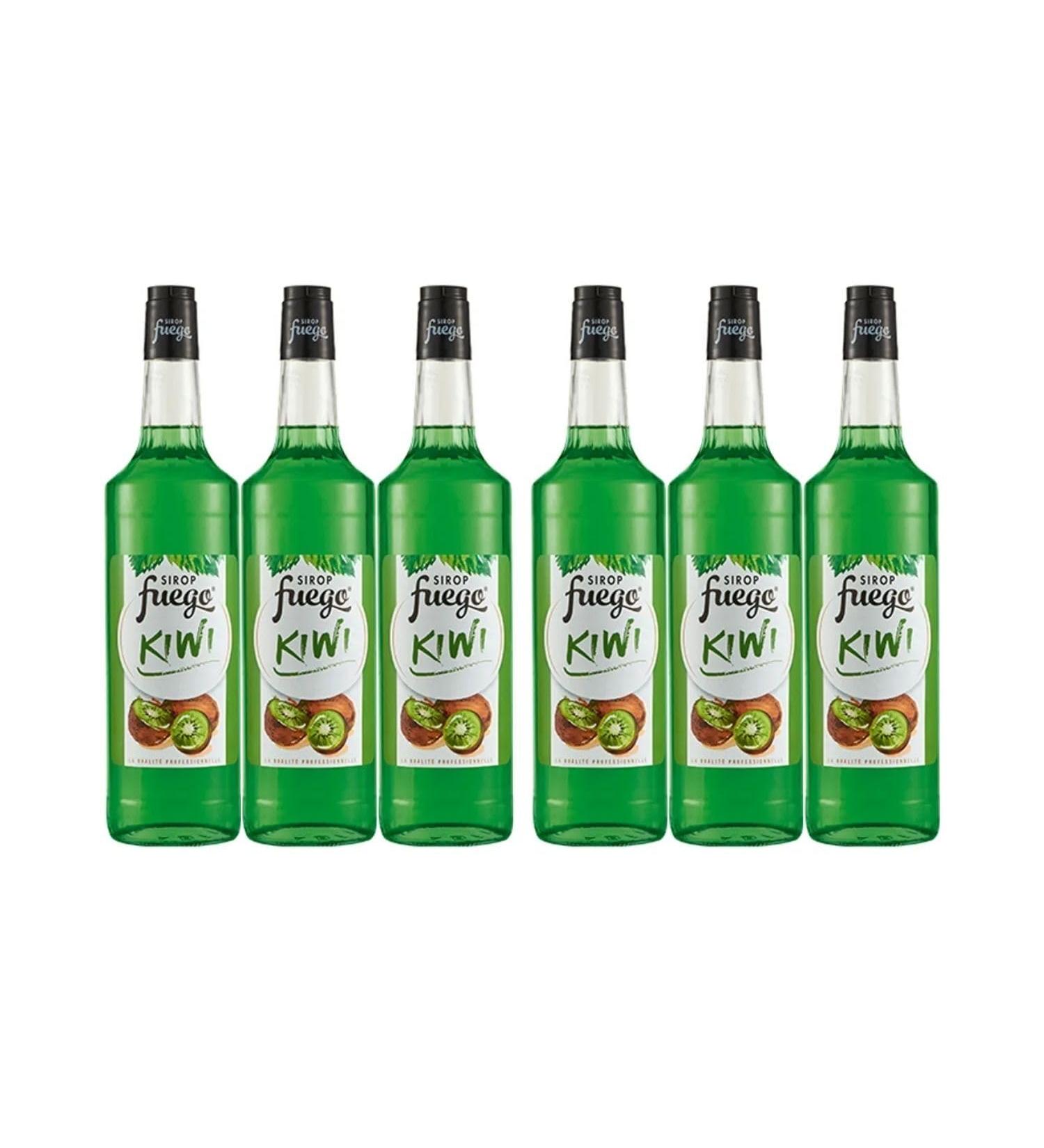 Fuego Kiwi Syrup - 6 x 1L