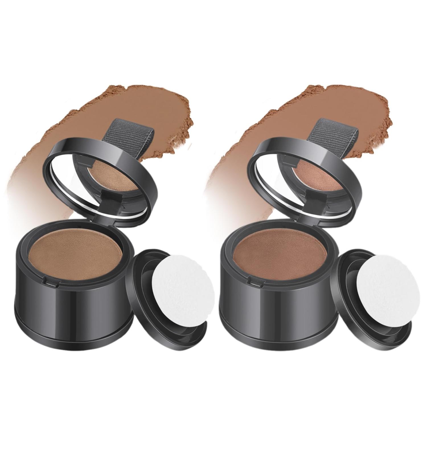 2Pcs Root Touch Up Powder Windproof & Sweatproof Hairline Powder for Women & Wen Natural Stain-Proof Hair Loss Concealer Hairline Powder for Thinning Hairline Coffee & Light Coffee Coffee Light Coffee - Buy Online on GoSupps.com