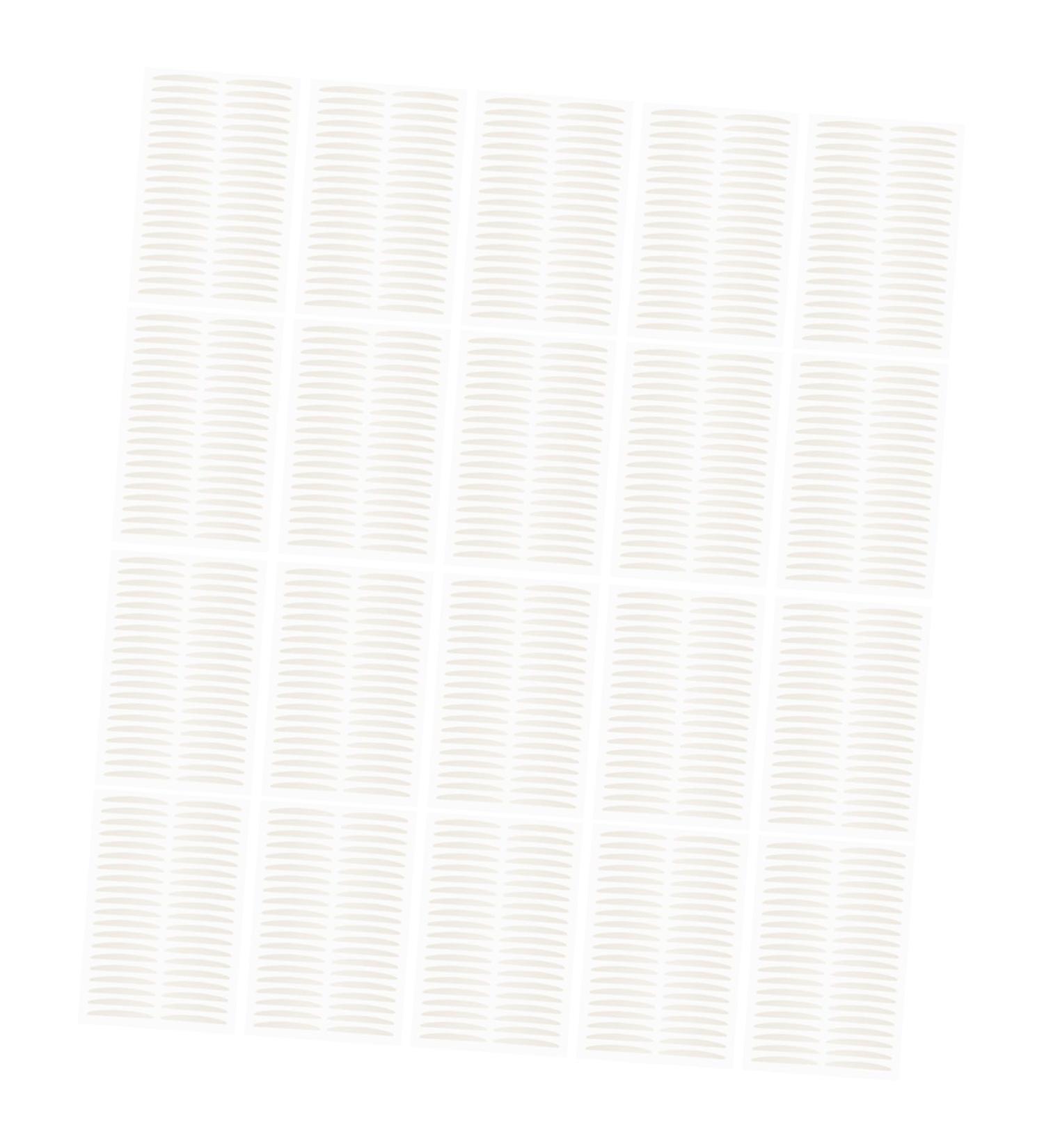 FOMIYES 40 Sheets Double Eyelid Sticker Makeup Tape Tool Stickers Beauty Supplies Breathable Beauty Products - Buy Online on GoSupps.com