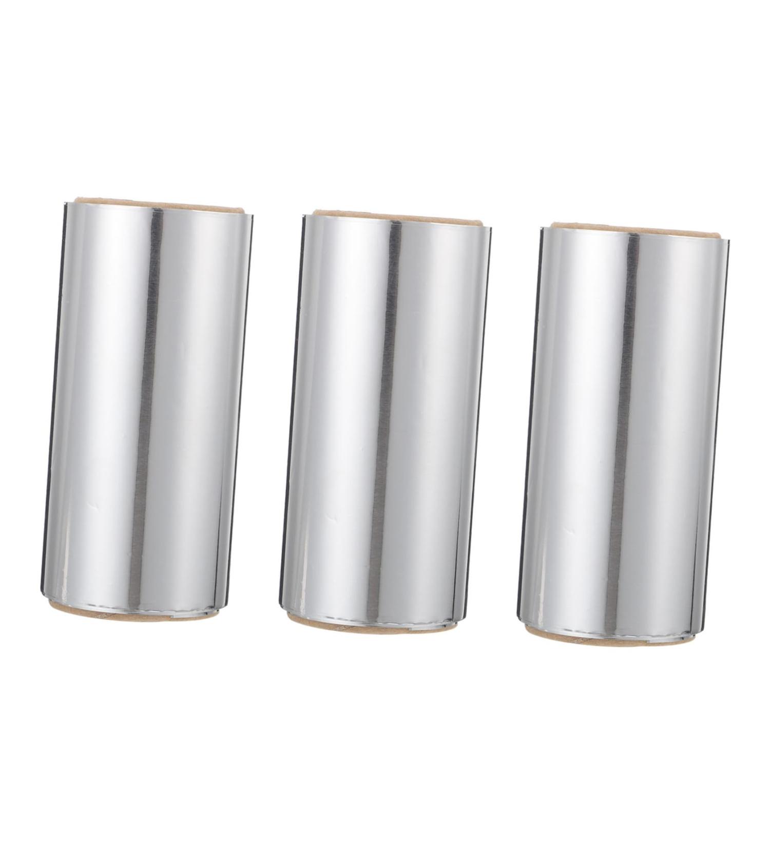 Mikikit 3 rouleaux Aluminium pour M ches paisses de Film Tin Foil pour Coloration et D coloration Cheveux Utilisation Professionnelle Salon et Maison - Buy Online on GoSupps.com