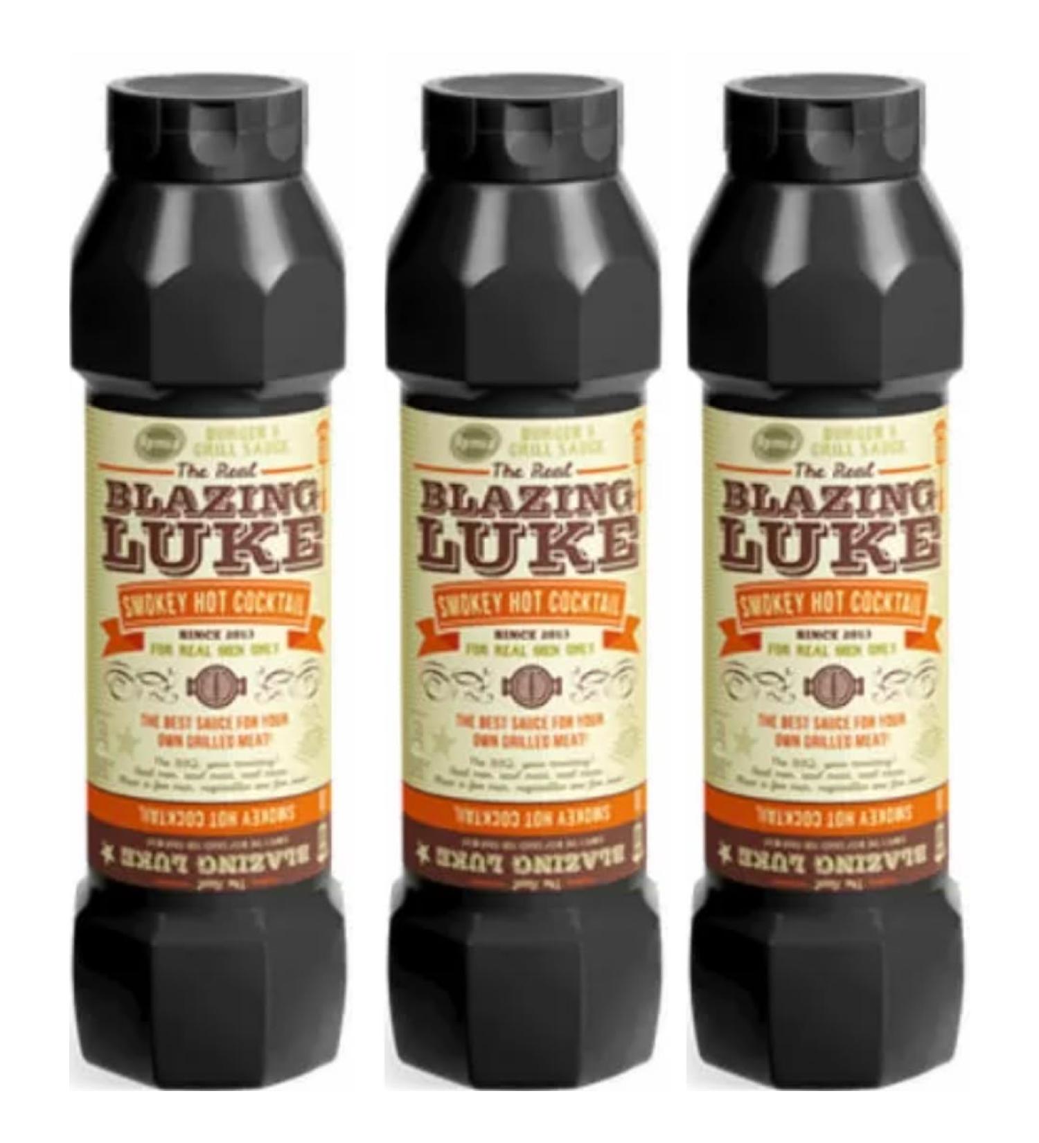 Remia Blazing Luke Smokey Hot Cocktail Sauce Sauce 800 ml x 3 Pieces - Buy Online on GoSupps.com