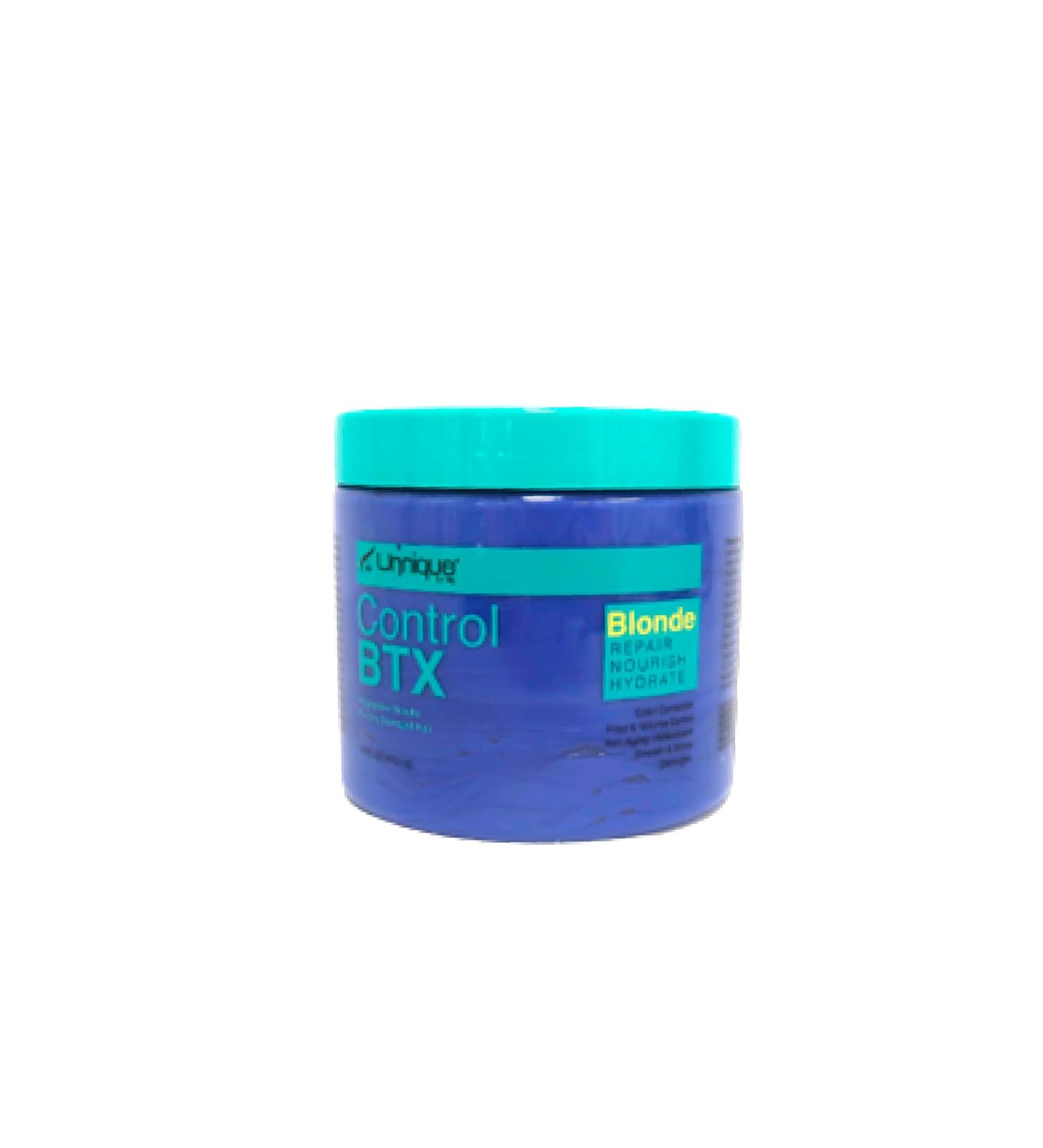 UNNIQUE Control Btx Blonde - Purple Hair Mask for Damaged Hair | Smoothening Hydrating Tone Correction Treatment - 4 FL Oz - Buy Online on GoSupps.com