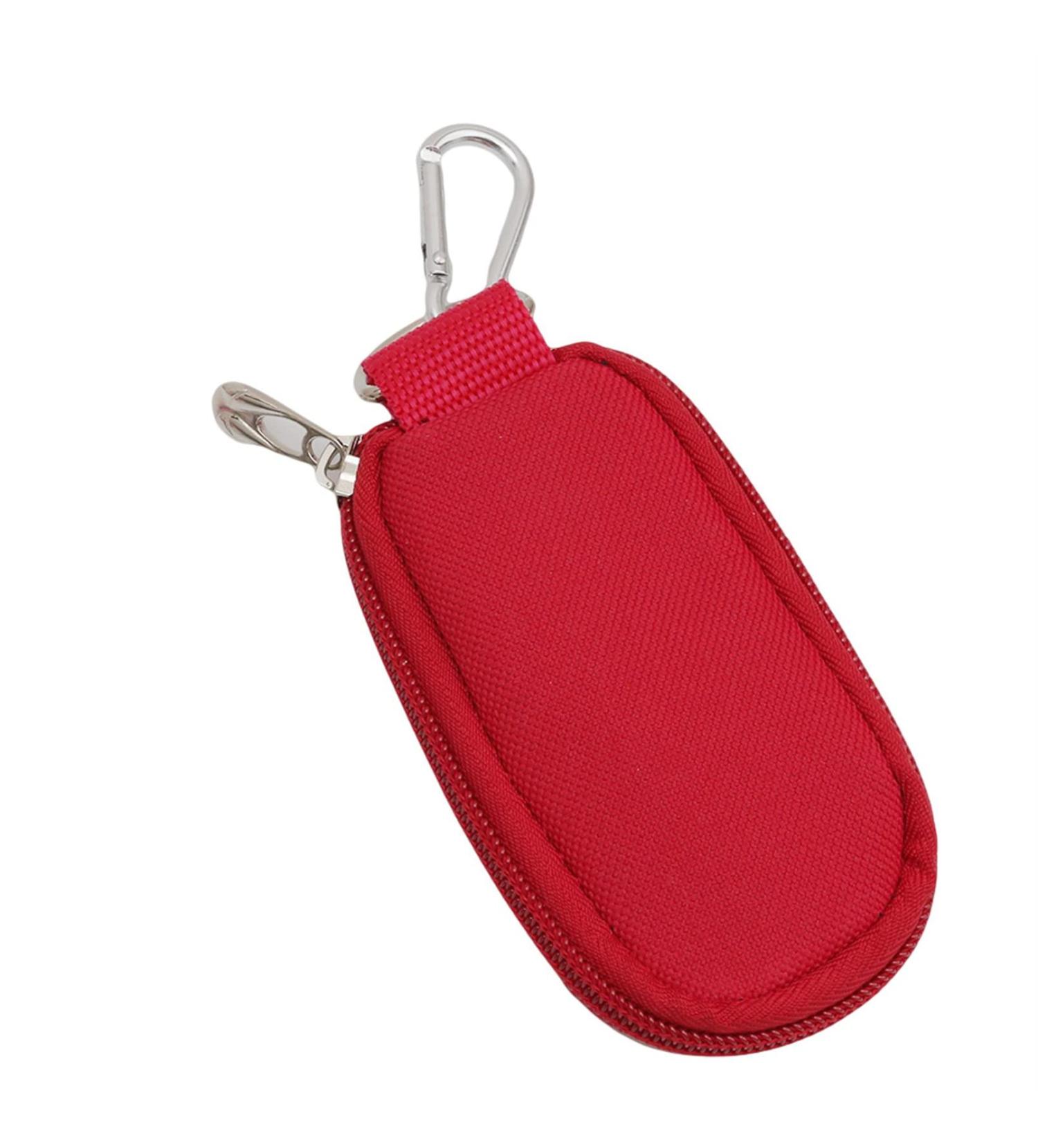 Coms Waterproof Hard Shell Essential Oil Bag - 10 Bottle Carrier for 2ml & 3ml - Travel & Home Storage - Fragrant Cosmetic Holder - Red - Buy Online on GoSupps.com