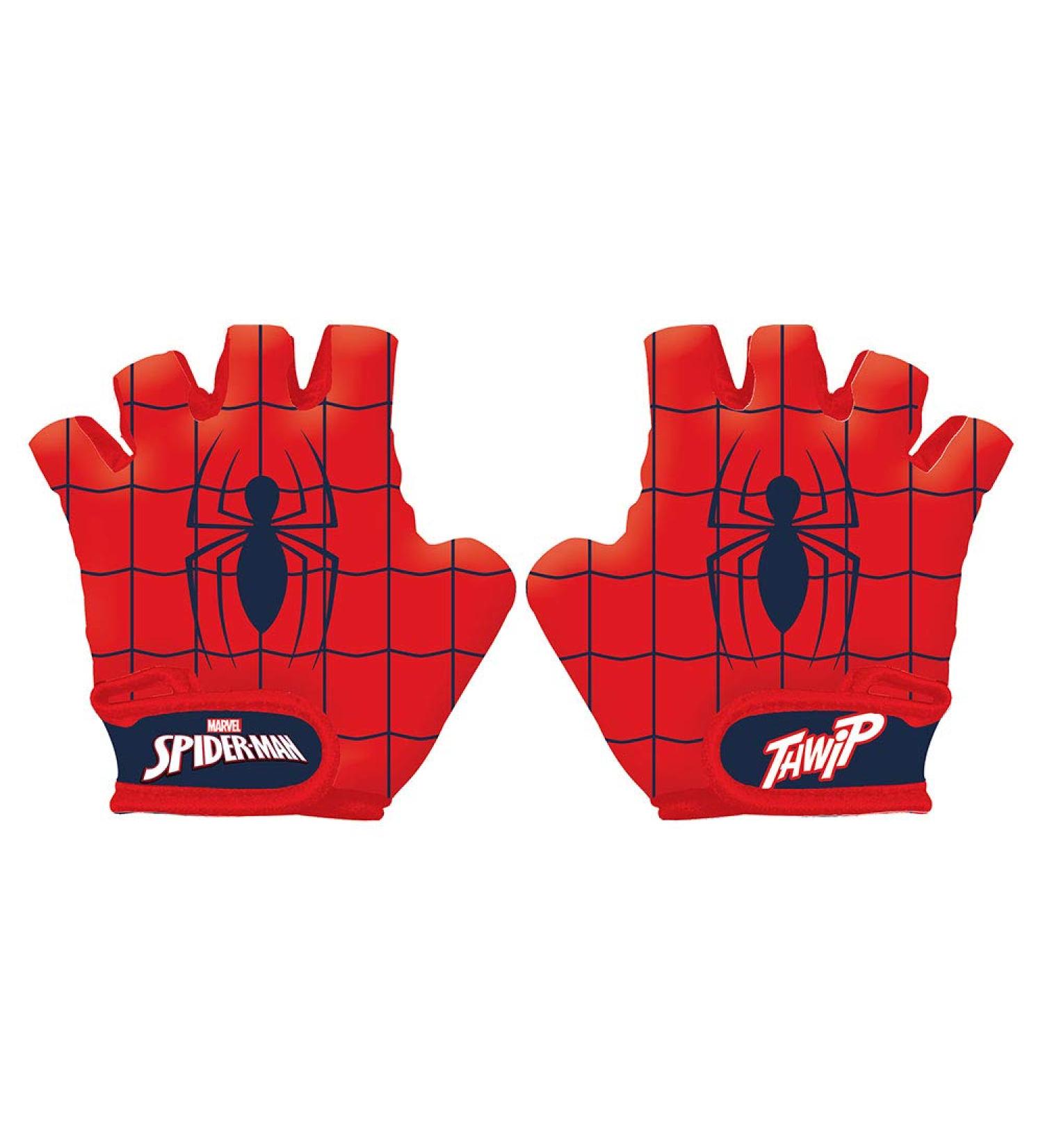 Disney Boys Spiderman Cycling Gloves Multicoloured Size S (Hand circumference approx. 15cm) Single