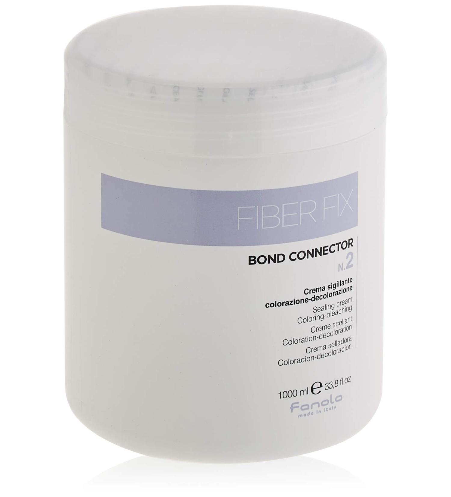 Fanola Fiber Fix n2 Bond Connector Sealing Cream - 1000ml | Hair Bond Repair Treatment - Buy Online on GoSupps.com