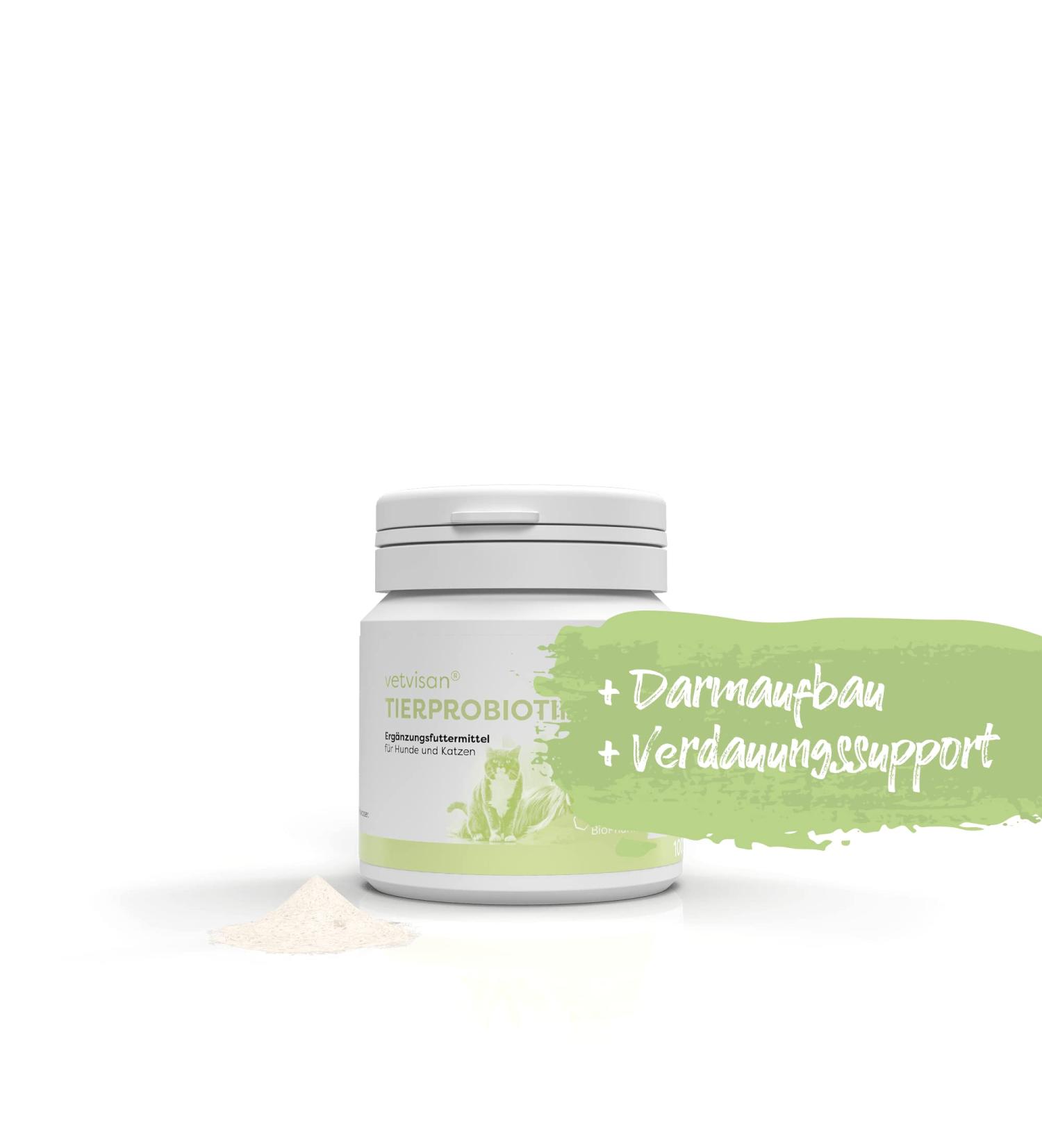 Vetvisan Animal Probiotic - 100g for Intestinal Regeneration in Pets | Premium Pet Health Supplement - Buy Online on GoSupps.com