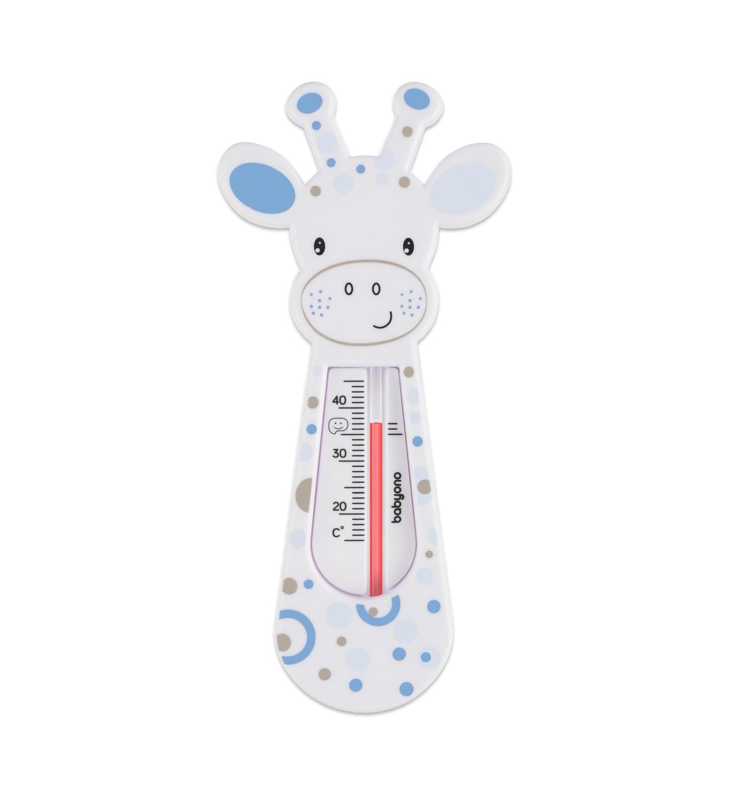 Baby Safe Giraffe Bath Thermometer (Purple) - Accurate Temperature for Safe Swimming & Bathing | International Shipping Available - Buy Online on GoSupps.com