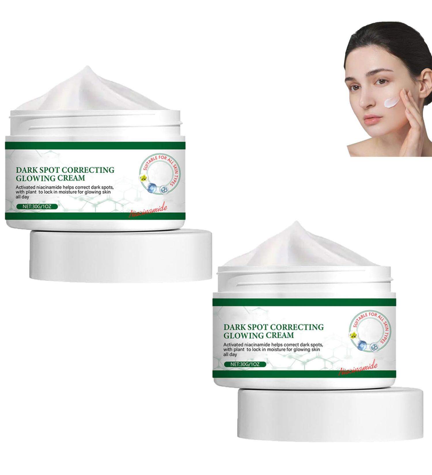  homomdy Set of 2 brightening creams to correct dark spots facial spot remover brighten and lighten skin moisturize brighten skin and repair the face - Buy Online on GoSupps.com