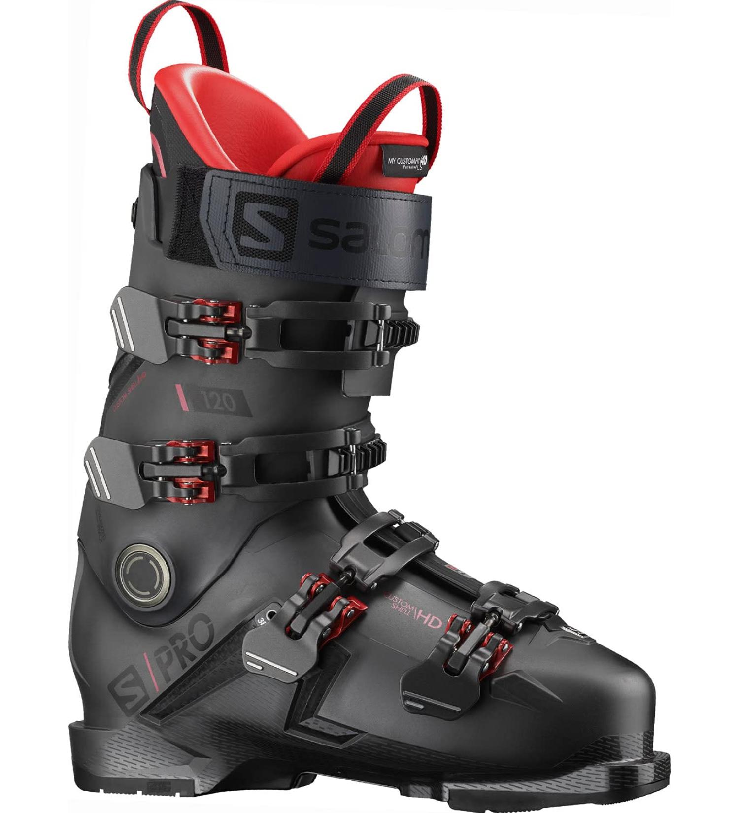 Salomon S/Pro 120 GW Ski Boots - Men's 8/8.5 (26/26.5) Belluga/Red/Black - Buy Online on GoSupps.com
