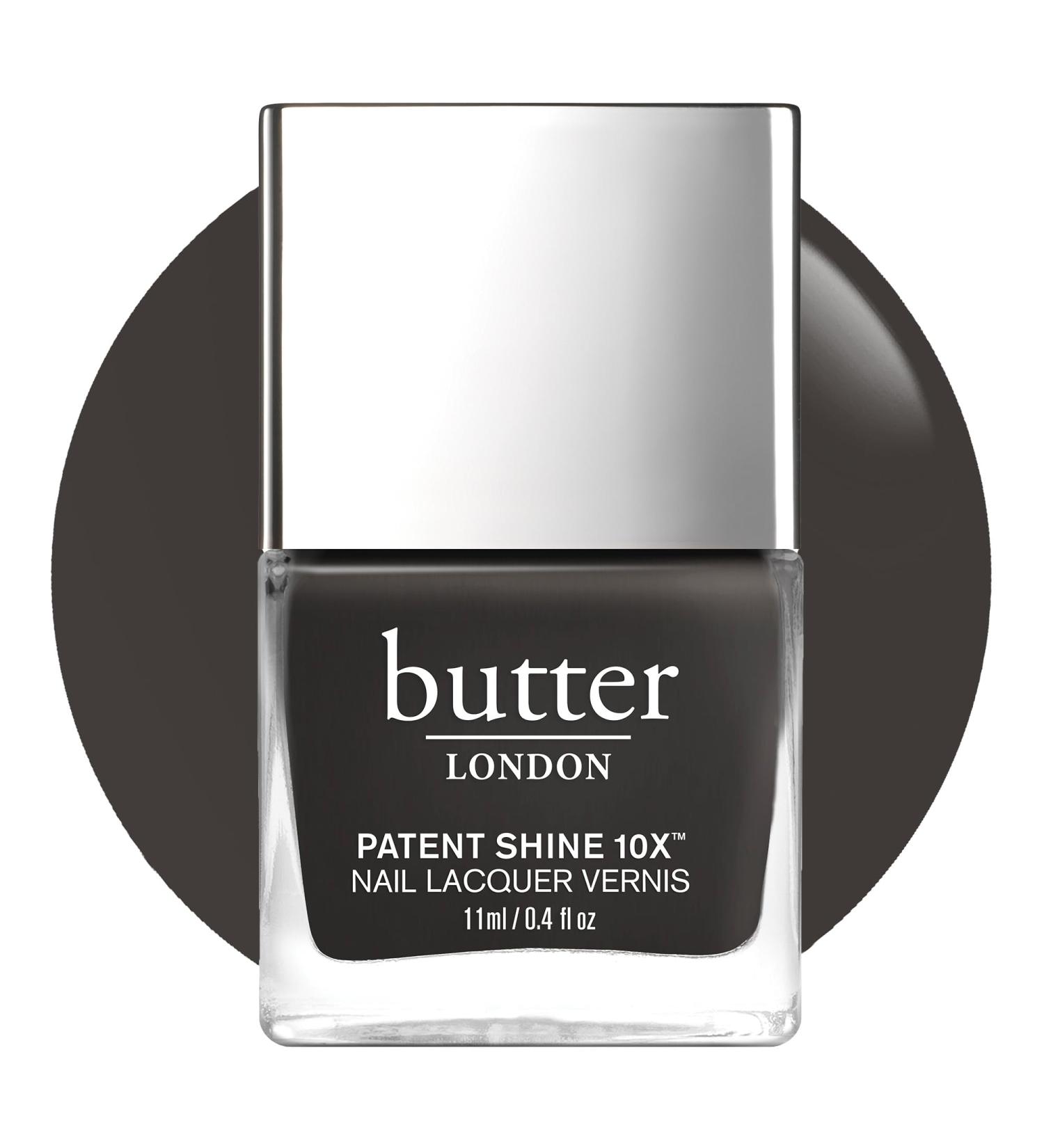 Butter London Patent Shine 10x Nail Lacquer 0.4oz / 11ml Earl Grey - Buy Online on GoSupps.com