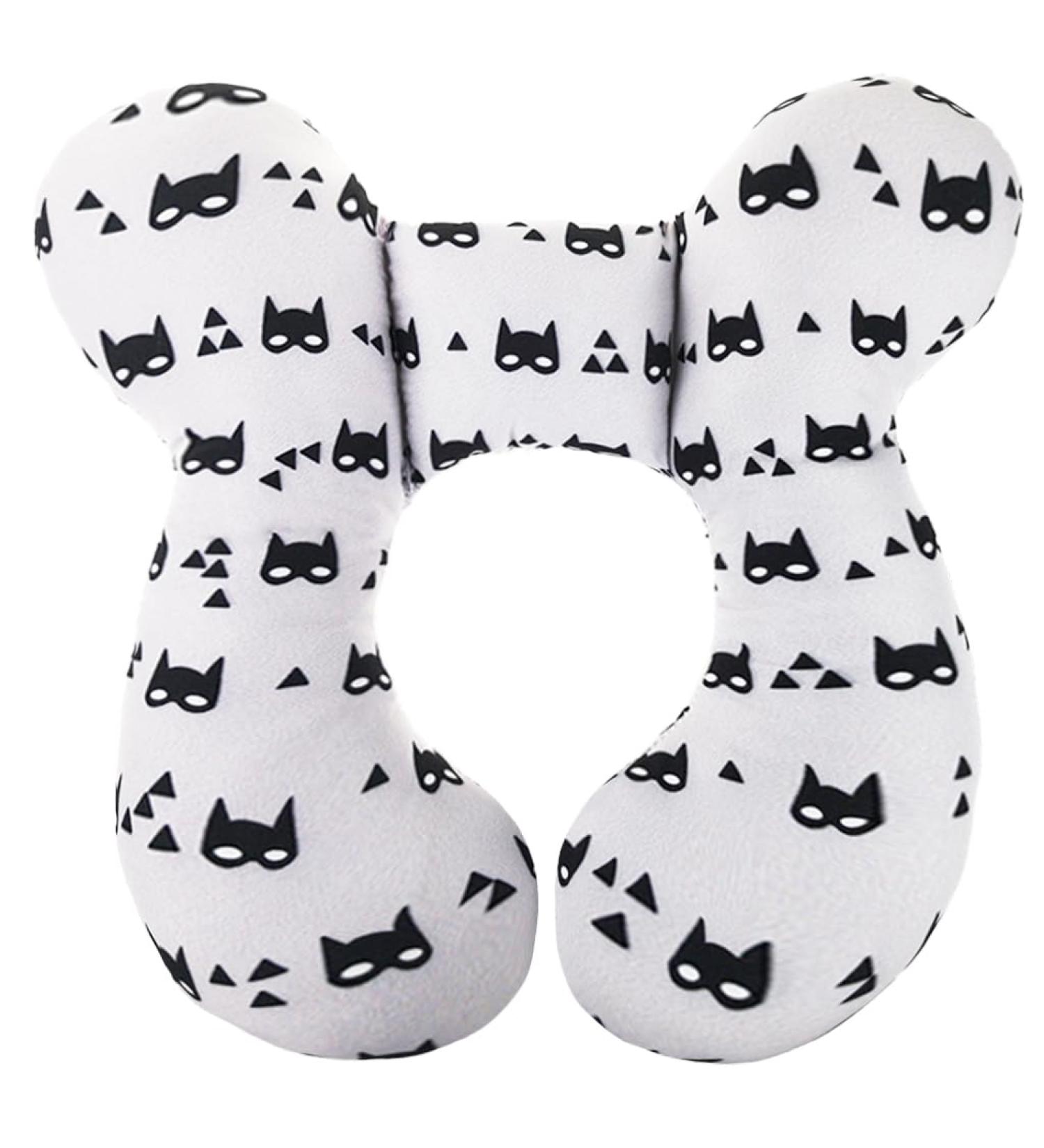 Baby Travel Pillow - KAKIBLIN Baby Neck Support for Car Seat & Pushchair - Grey - Buy Online on GoSupps.com