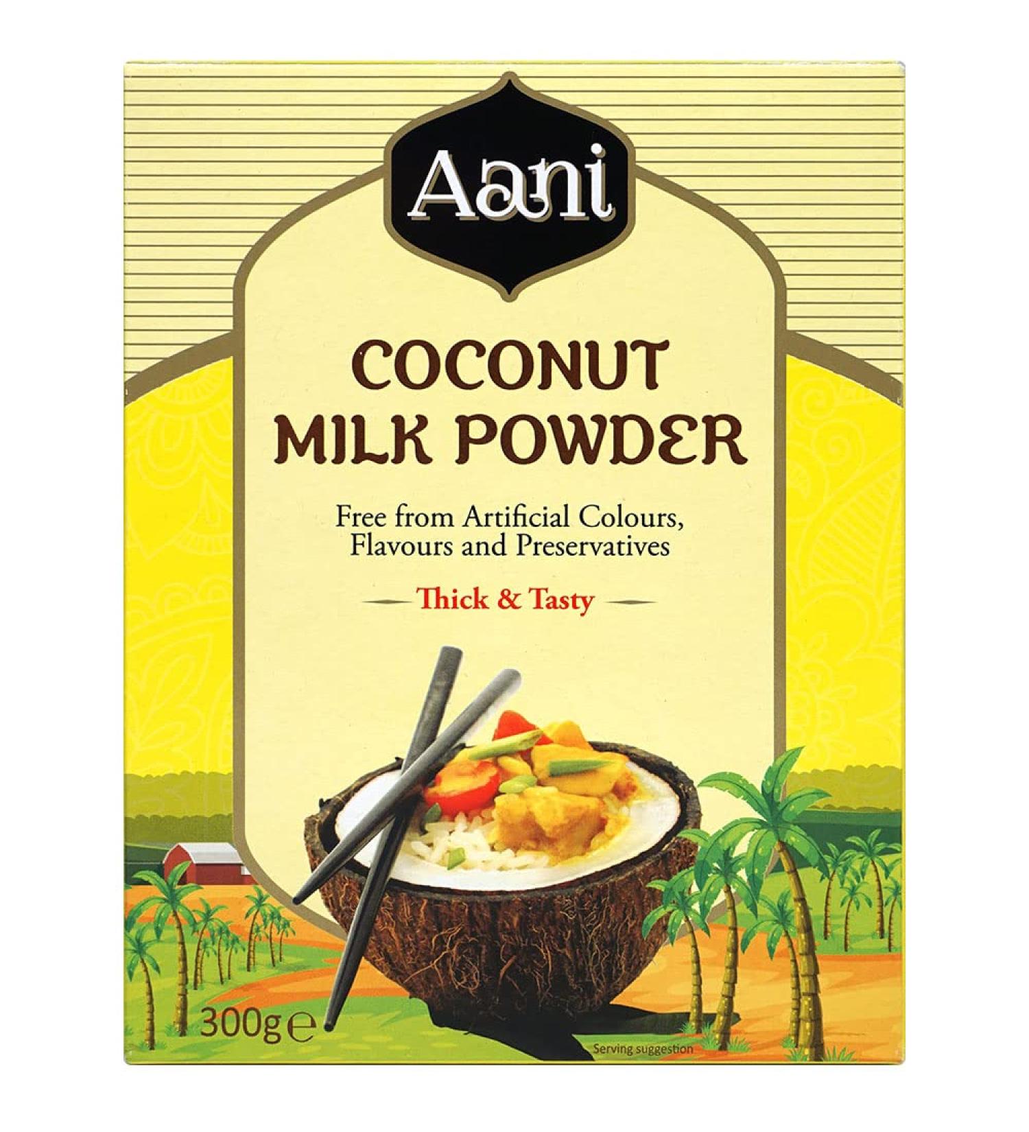 Aani Coconut Milk Powder 300g - Perfect for Curries Sauces Desserts + more.