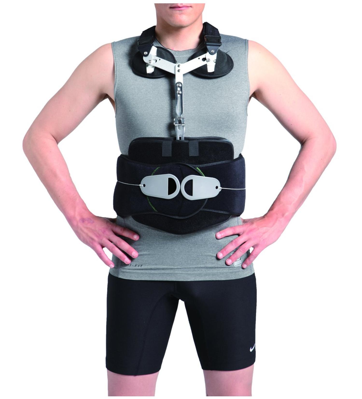 Orthomen TLSO Back Brace - Thoracic Lumbo Sacral Orthosis for Scoliosis | Universal Support Brace - Fast International Shipping - Buy Online on GoSupps.com