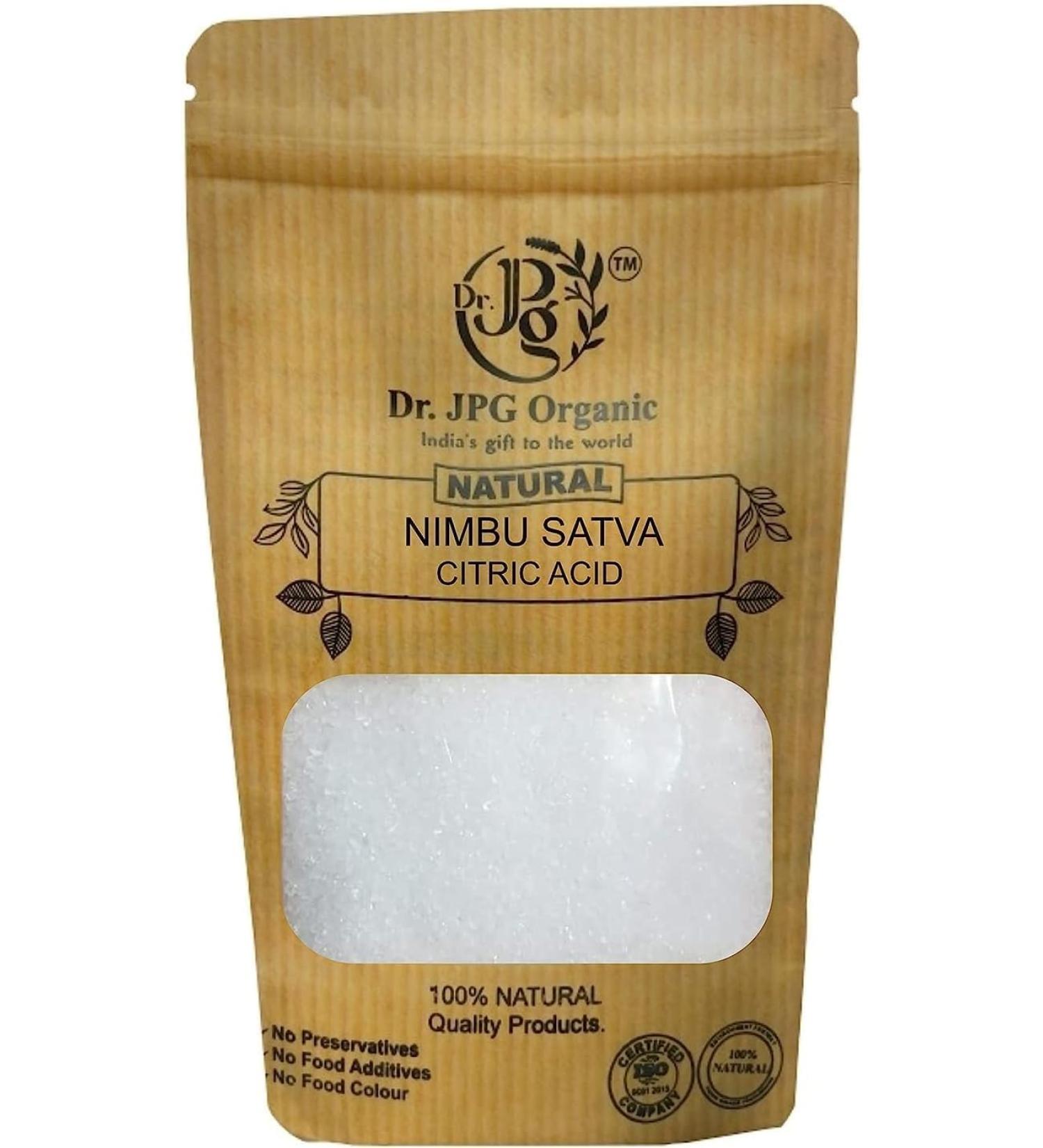 TARIBA Citric Acid/Nimbu Satva - 200g | ISO Certified | FSSAI Certified. (Pack of 1)