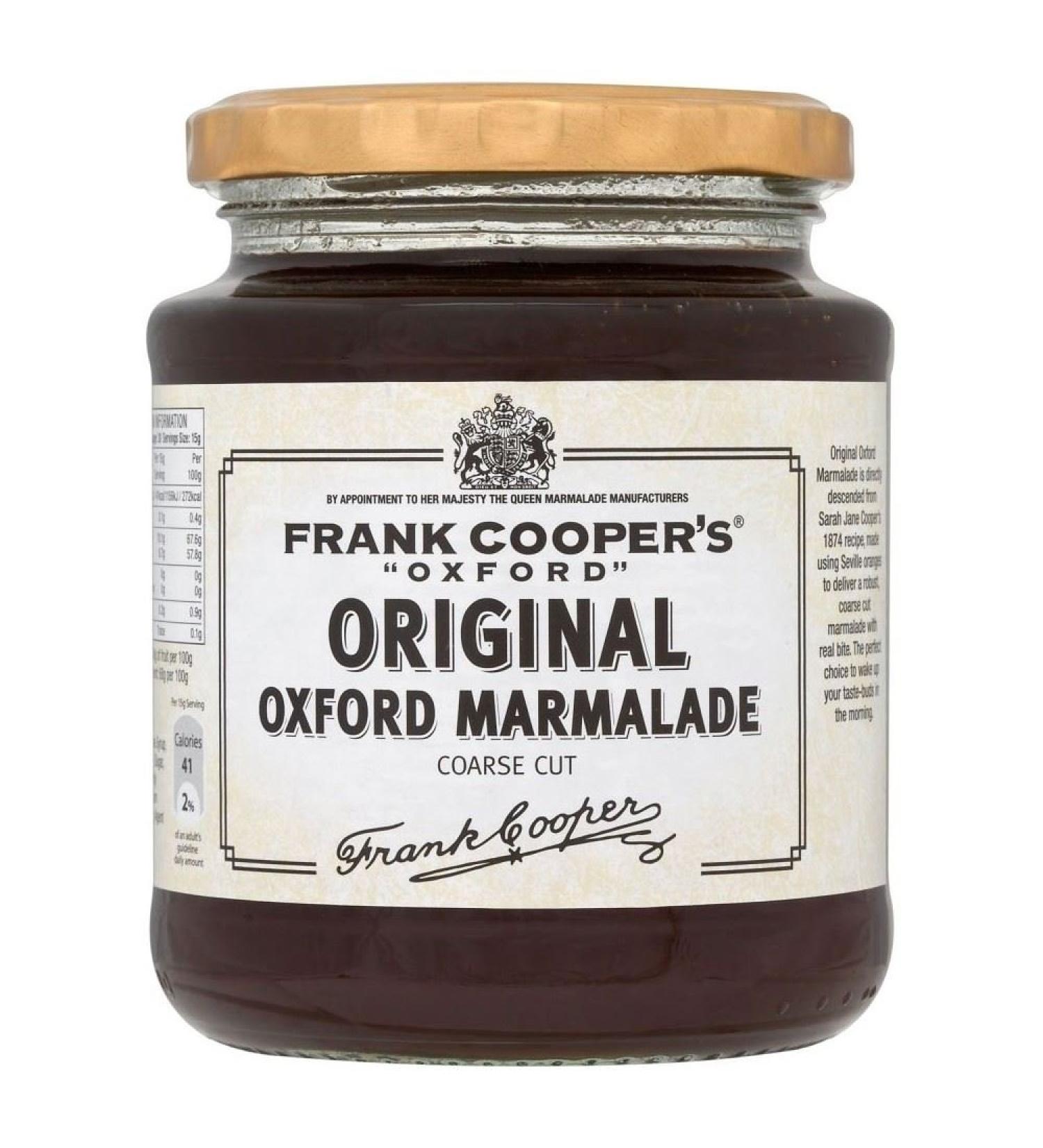 Frank Cooper's Originale Coupe grossi re Oxford Marmelade d'orange (454 g) Lot de 2