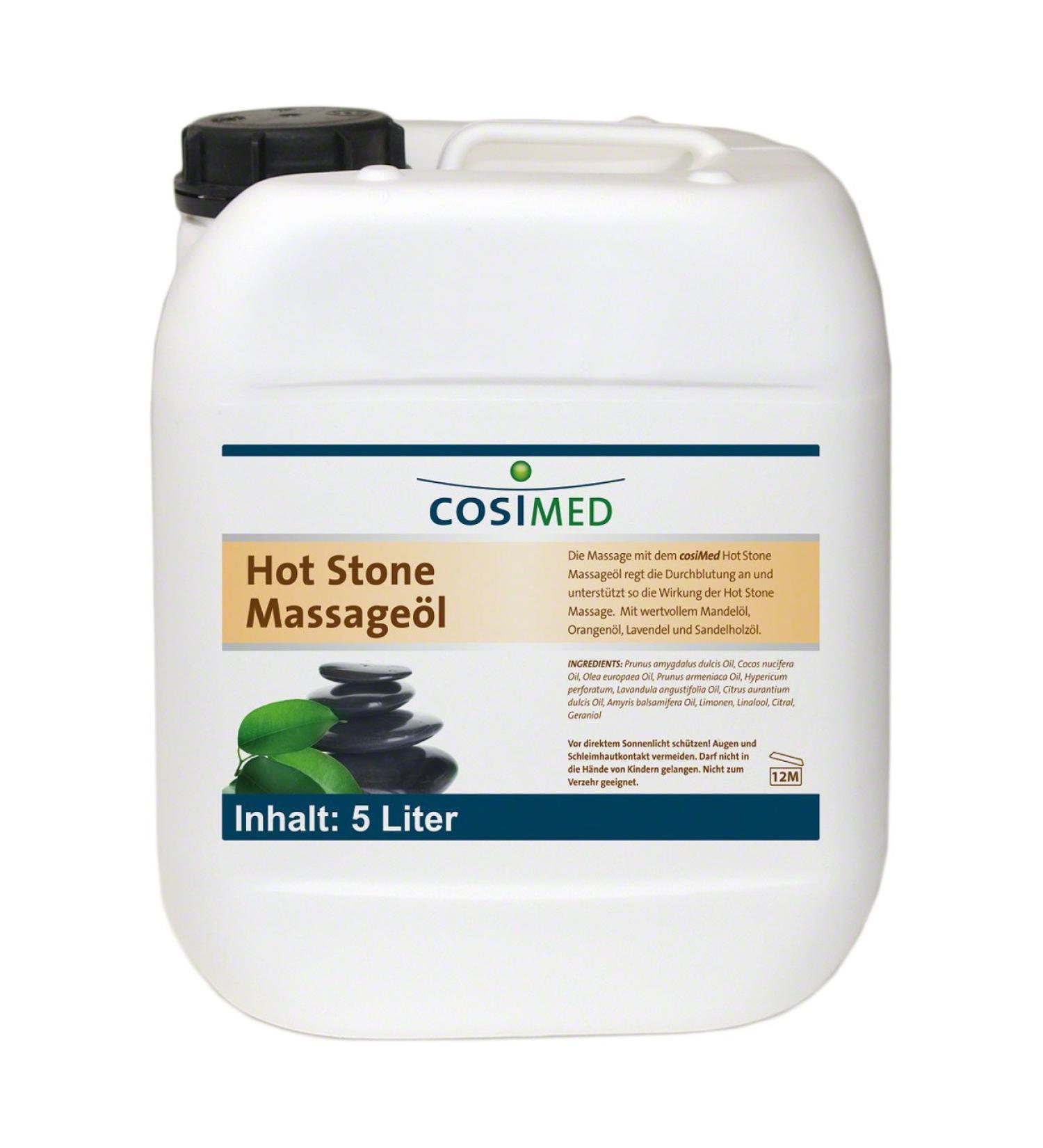 Cosimed massage oil hot stone 5 l