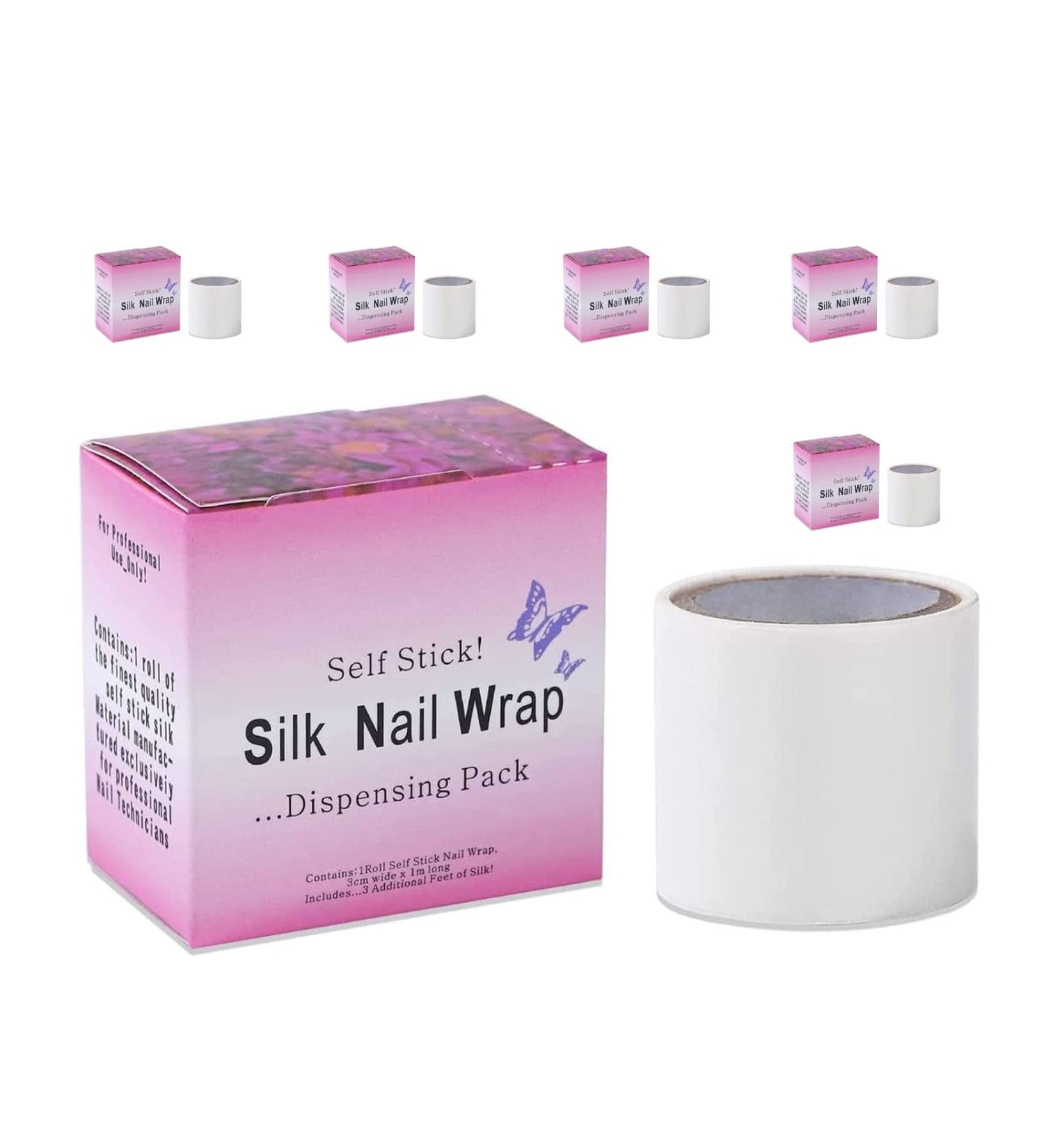 Silk Nail Wrap Protector for Uv Gel Acrylic - 39 in Length (6 Box) - Buy Online on GoSupps.com
