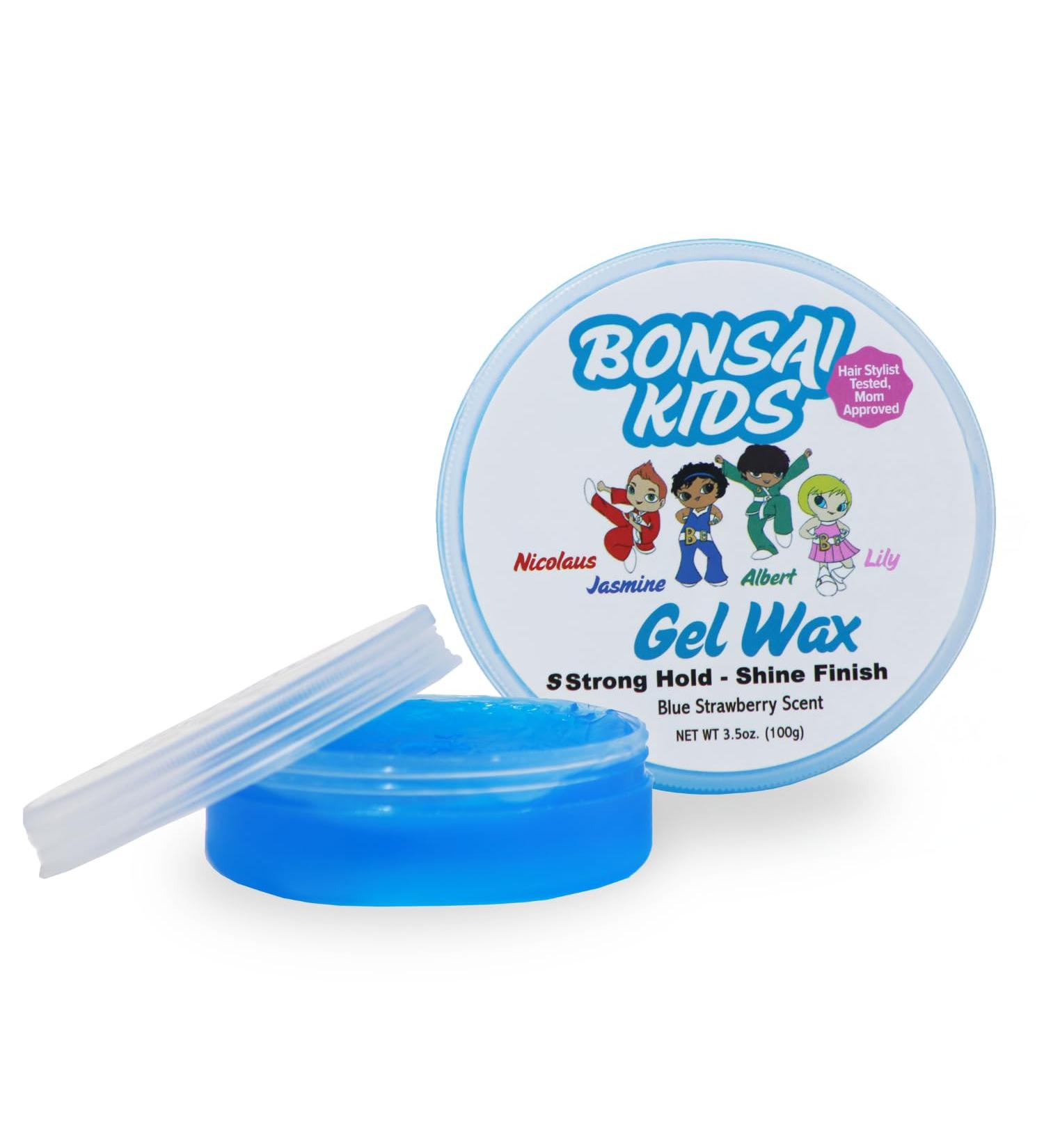 Kids & Toddlers Gel Wax - Strong Hold for Boys | Perfect for Ponytails Buns & Flyaways - Buy Online on GoSupps.com