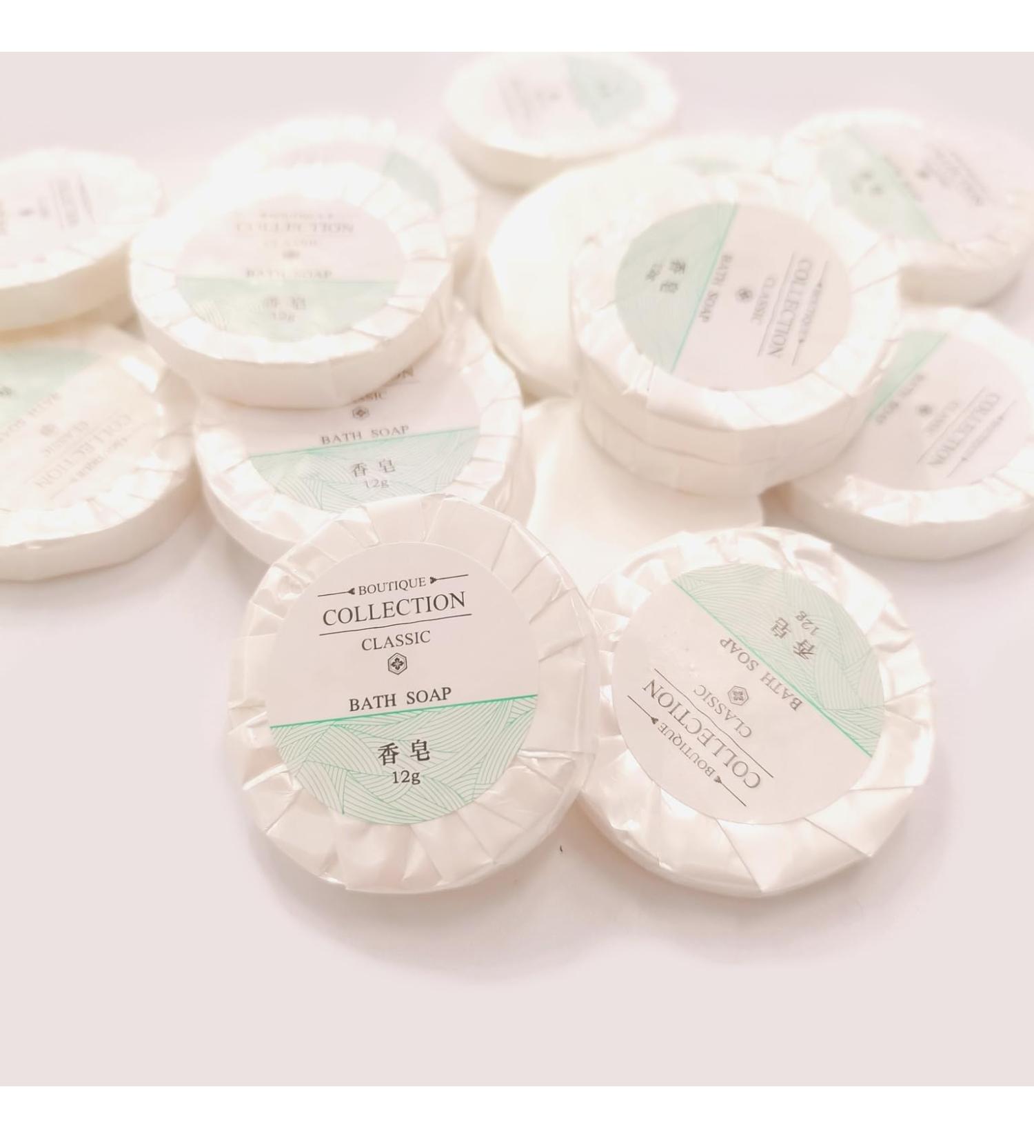 Travel Small Size Pocket 11-12g(0.38o.z) Soap Bar for Hotel Supplies Hiking Camping Washing Body Hand Rich Foam Cleaning Skin Care (50) - Buy Online on GoSupps.com
