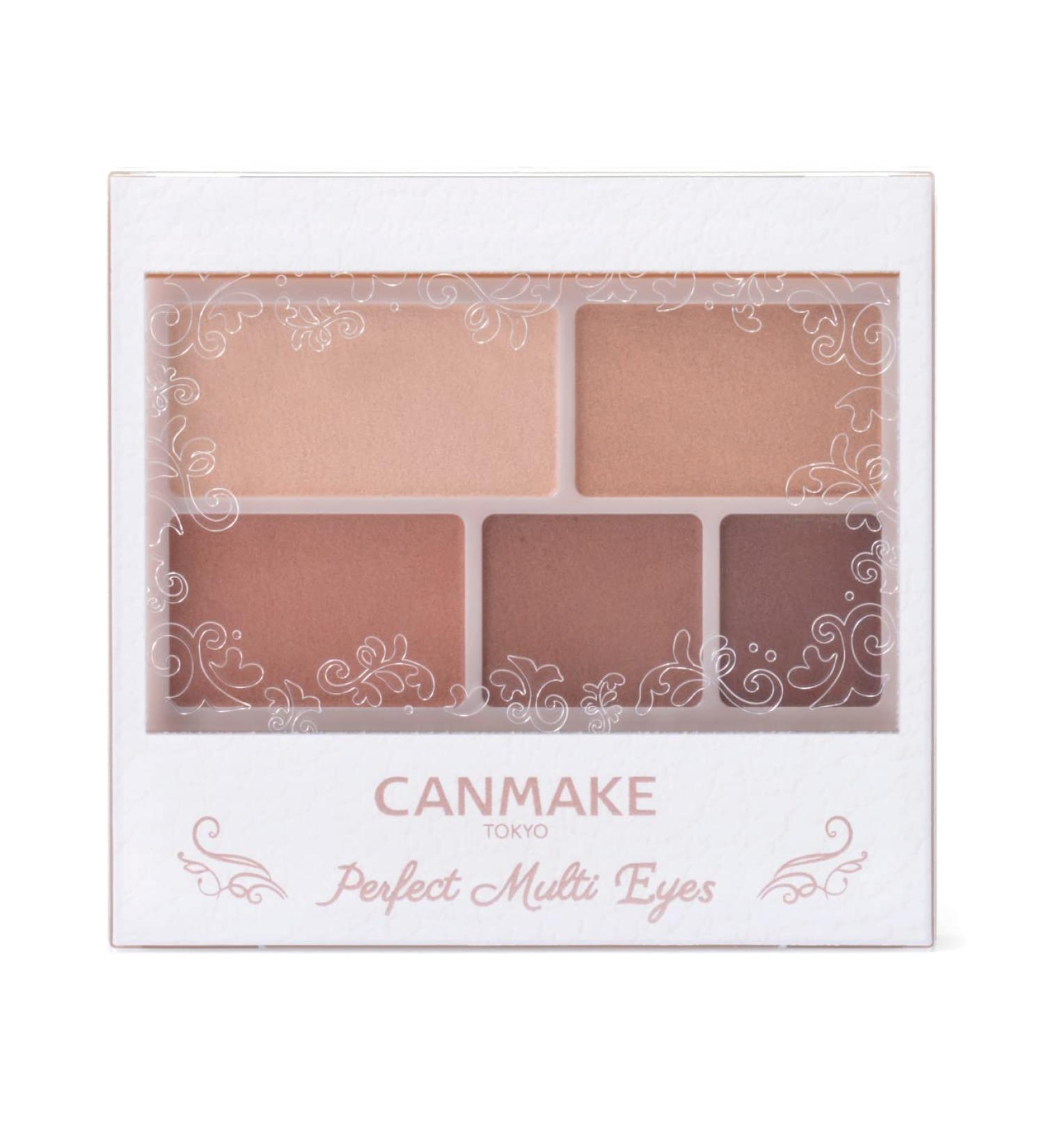 CANMAKE Perfect Multi Eyes 05 Almond Mocha 3.0g - Long-lasting Eye Shadow Palette - Buy Online on GoSupps.com